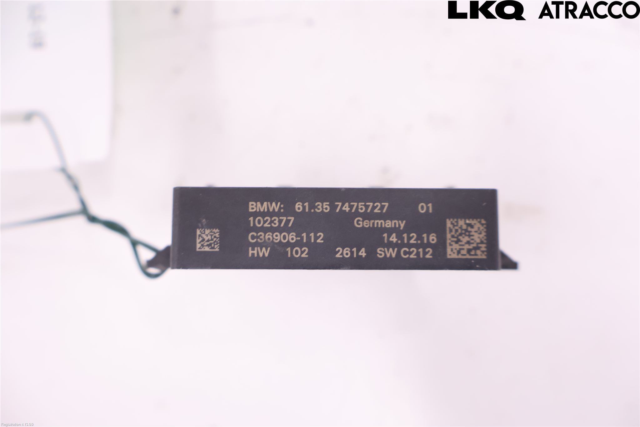 BMW 3 F30/F31/F80 12-19 Bakluckeöppnare Automatisk