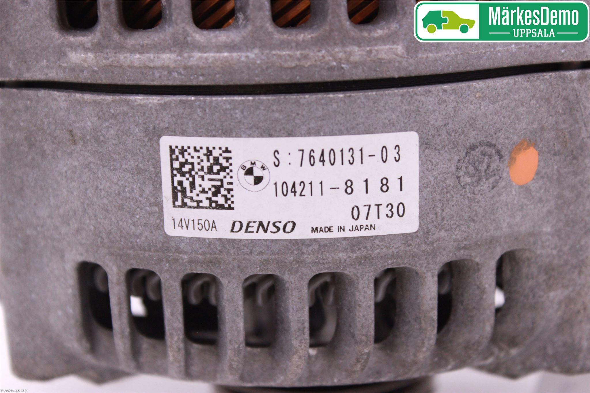 BMW 3 F30/F31/F80 12-19 Generator