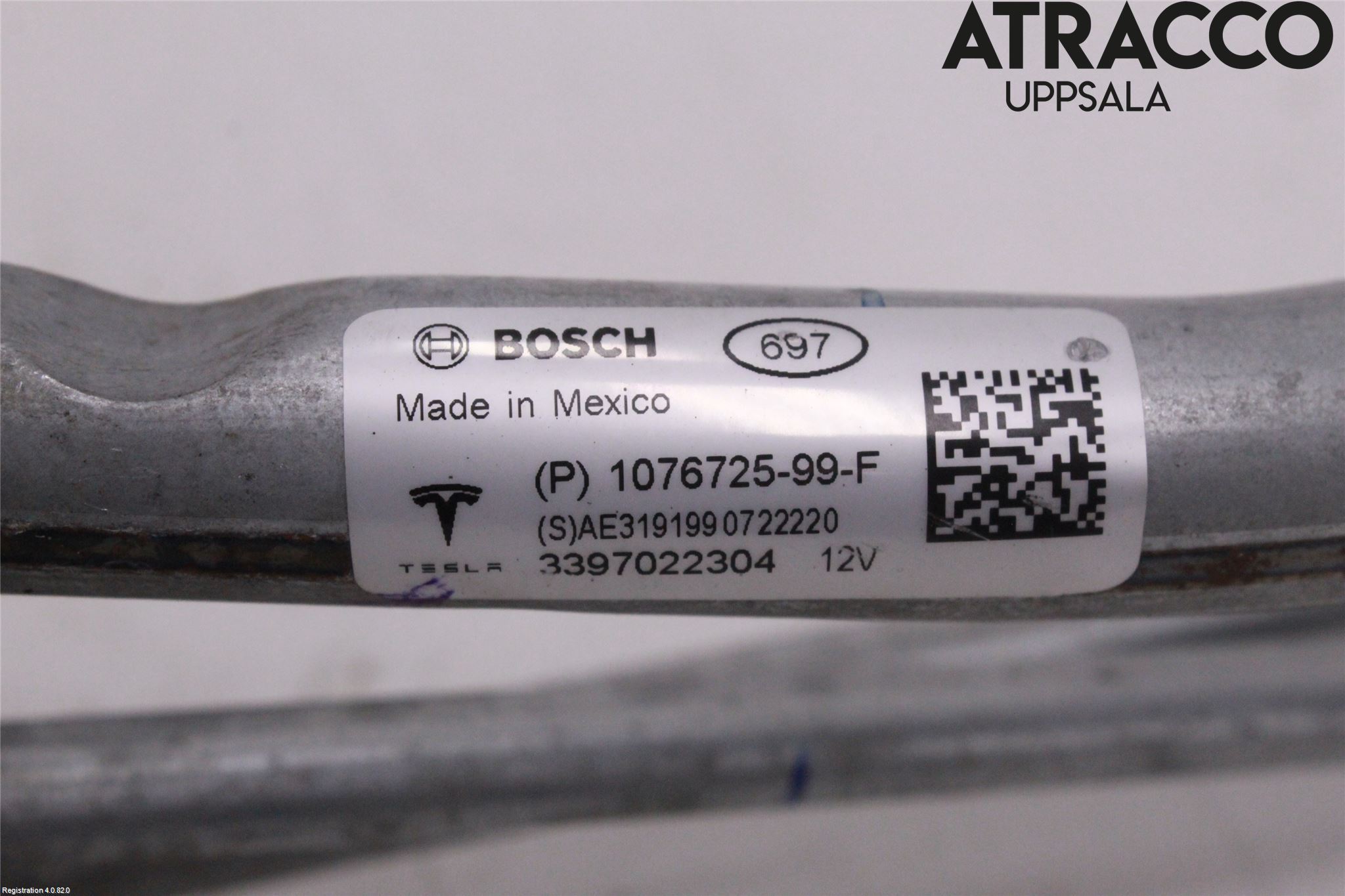 Tesla MODEL 3 17- Torkarmotor Vindruta