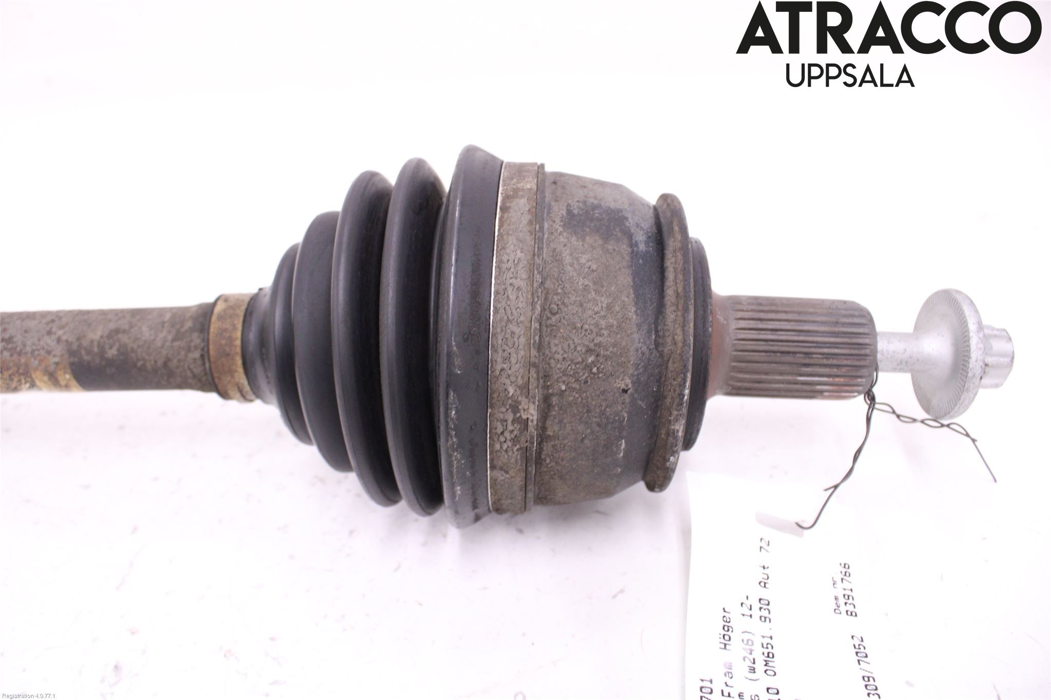 Mercedes-Benz MB B-KLASS (W246/W242) 12-19 Drivaxel Fram Höger
