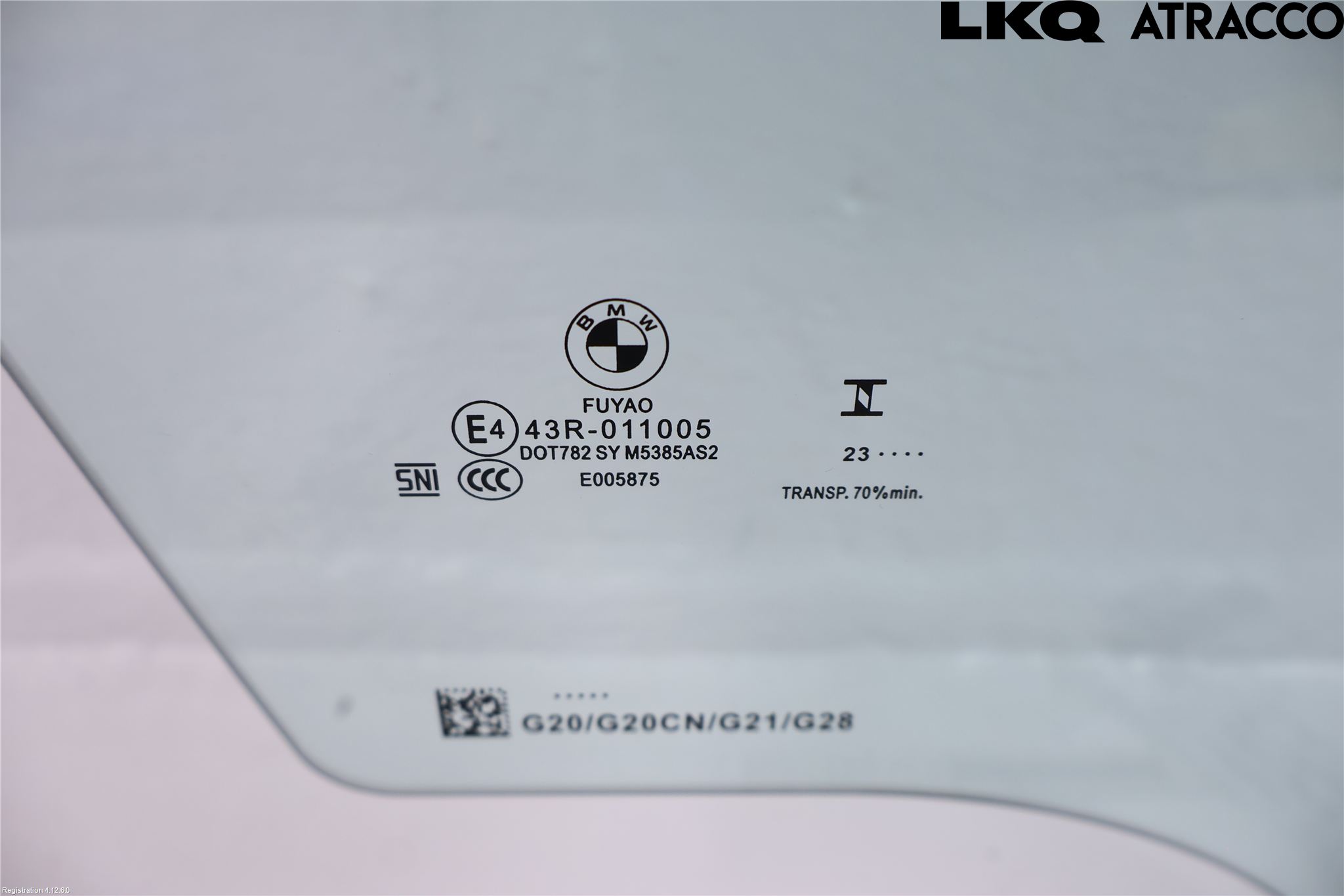 BMW 3 G20/G21/G80/G81 19- Dörruta Fram Höger
