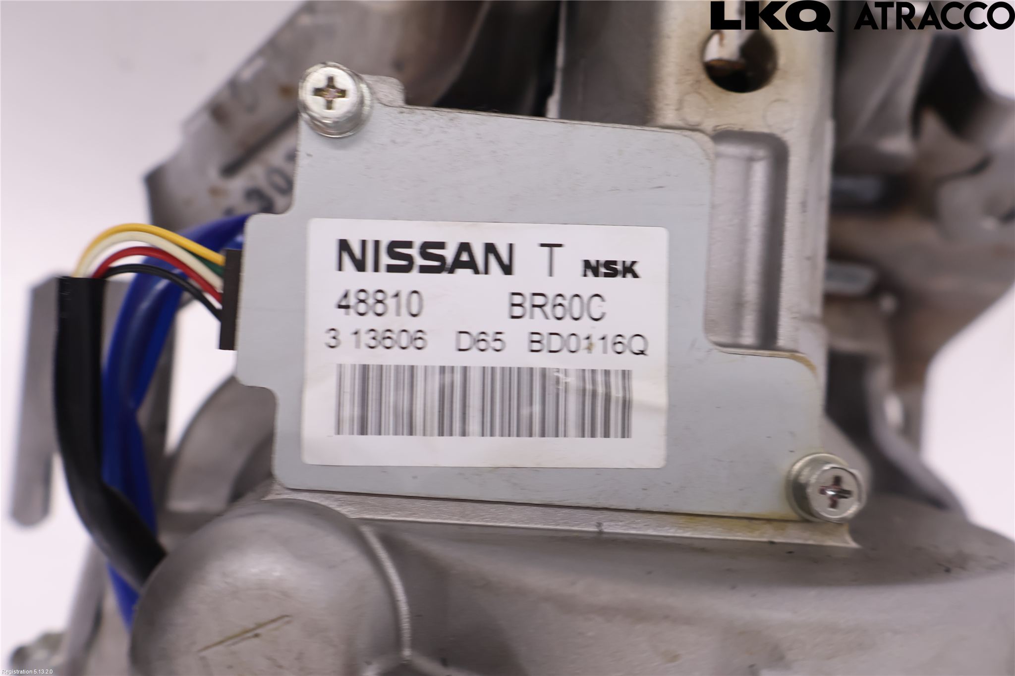 Nissan QASHQAI 10-14 Rattaxelagg Med Inb Servo