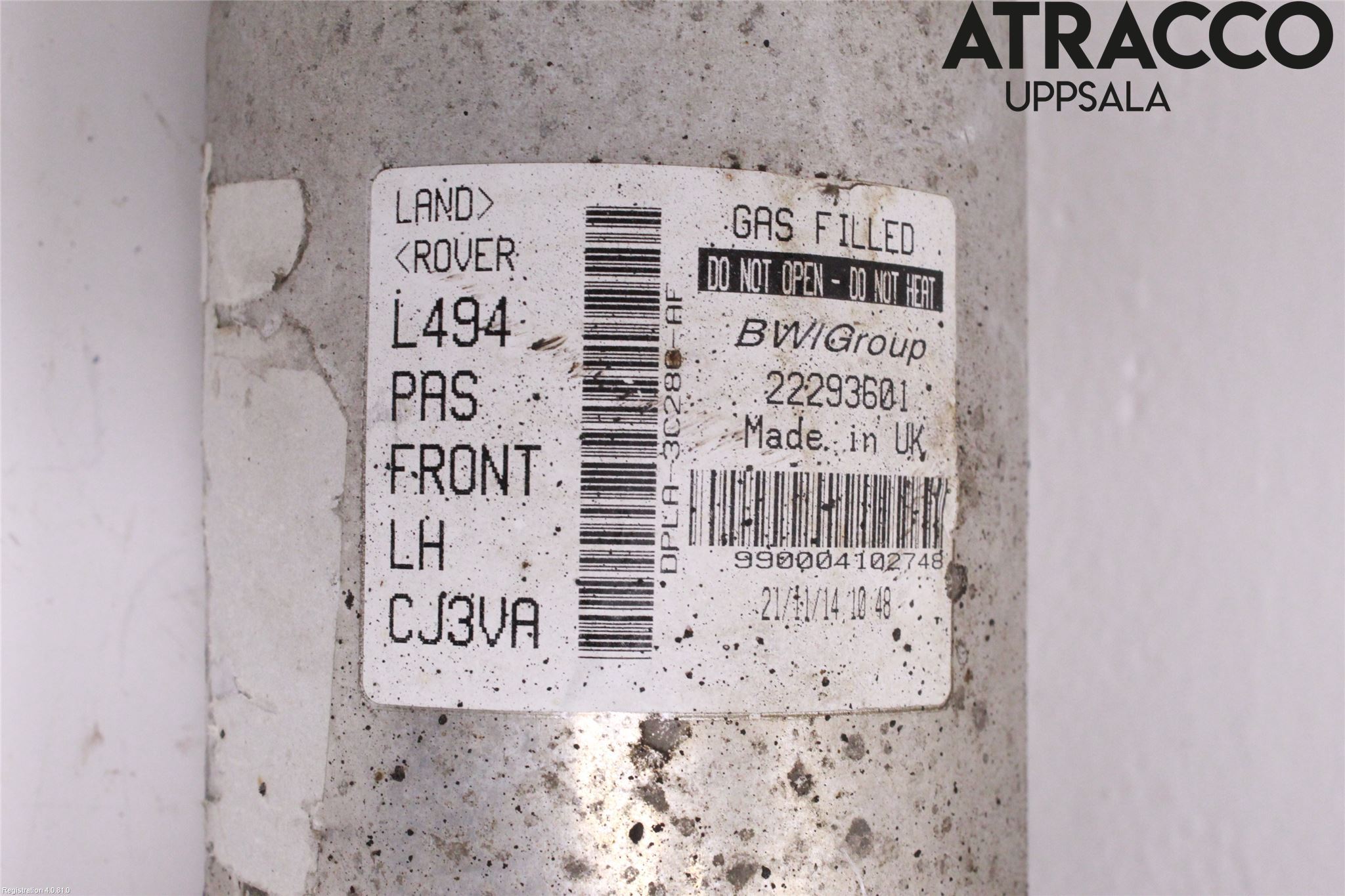 Landrover RANGE ROVER SPORT (L494) 14-22 Fjäderben Fram Vänster