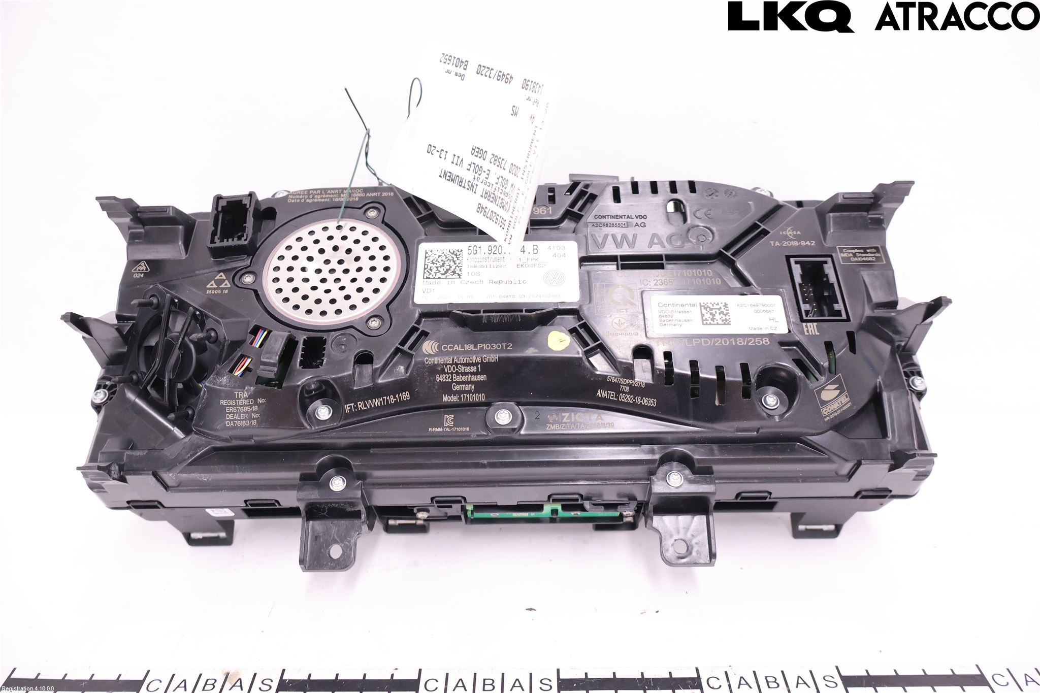 Volkswagen VW GOLF / E-GOLF VII 13-20 Instrument Komb