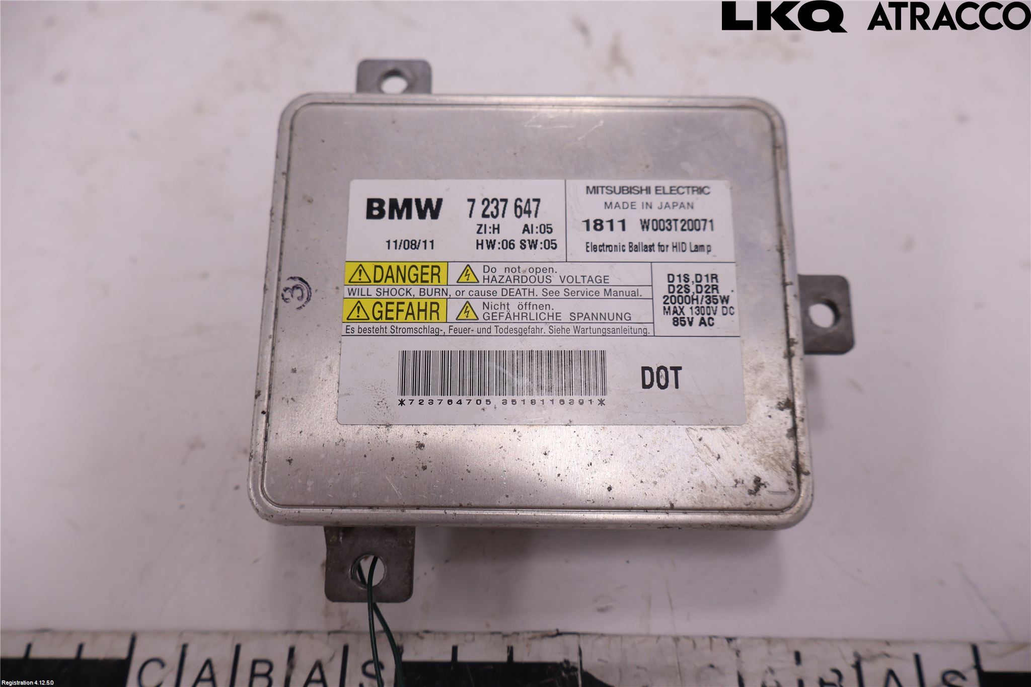 BMW 3 E90/91 SED/TOU 05-12 Styrenhet Strålkastare