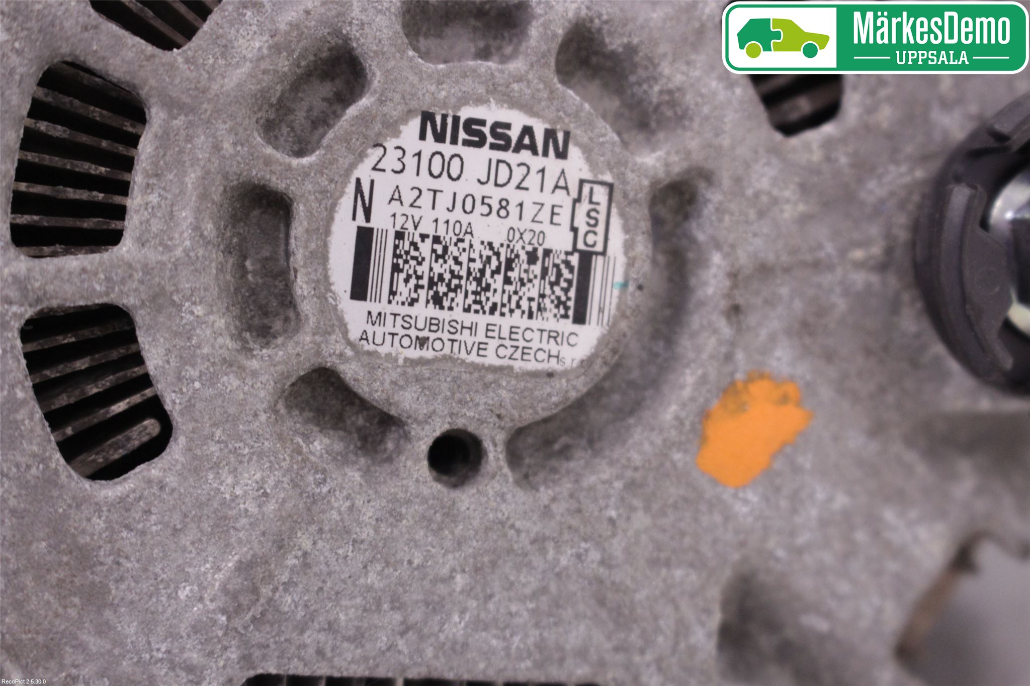 Nissan QASHQAI 10-14 Generator