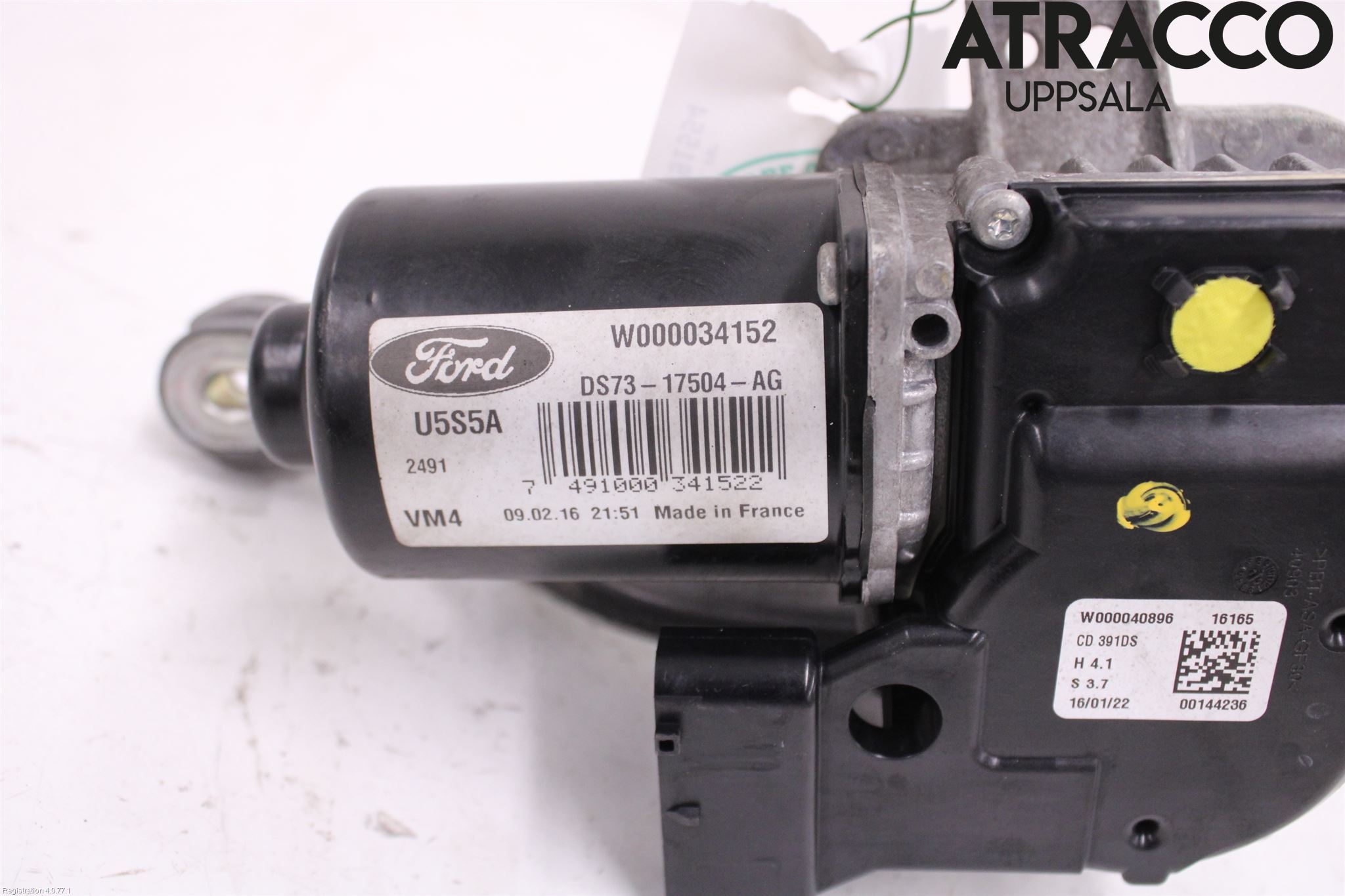 Ford MONDEO 15-22 Torkarmotor Vindruta