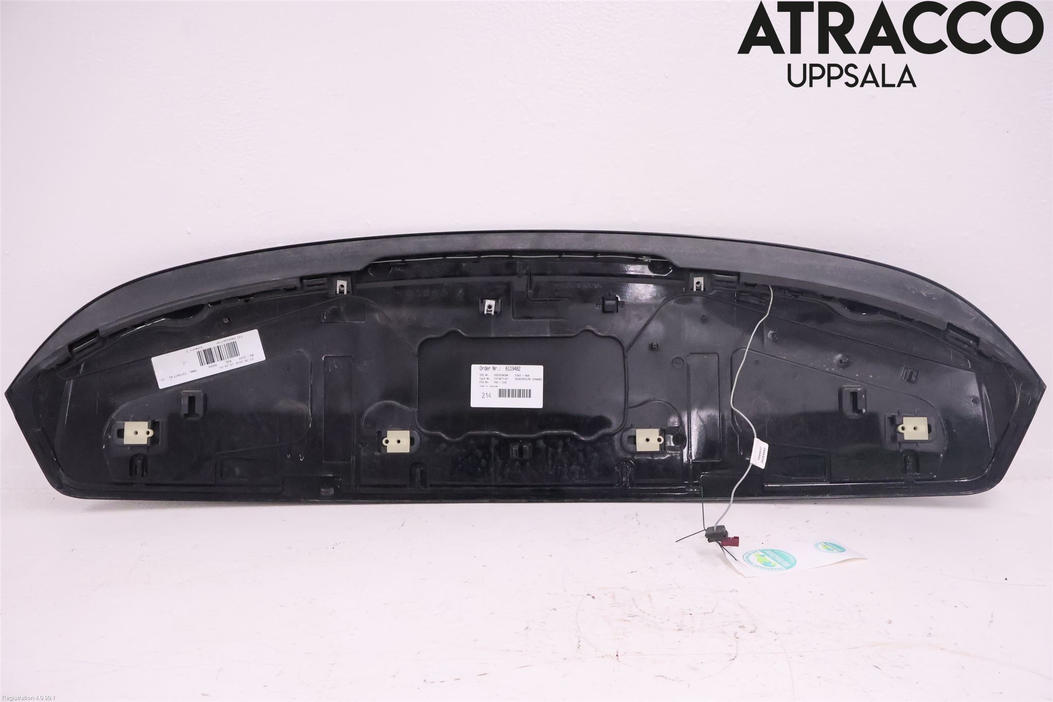 BMW 3 F30/F31/F80 12-19 Spoiler Baklucka