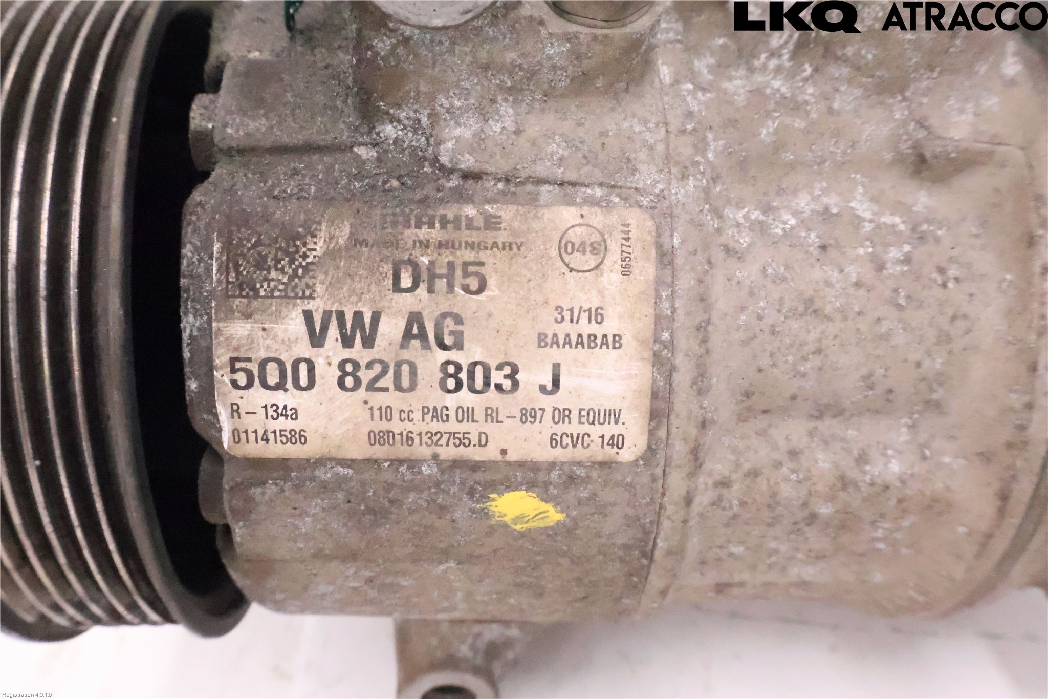 Volkswagen VW CADDY 16-20 Ac Kompressor