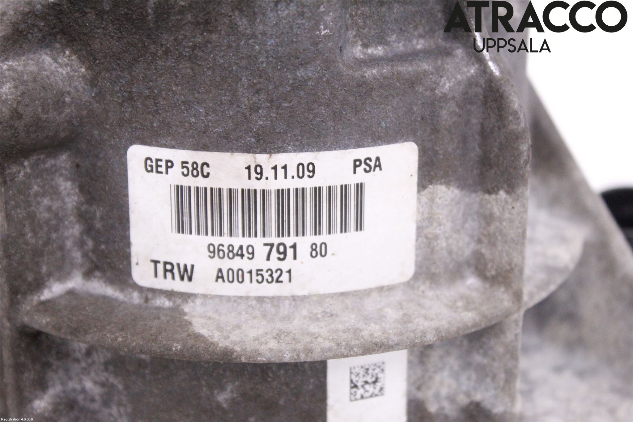 Peugeot 308 08-13 Styrservo Pump Elektrisk