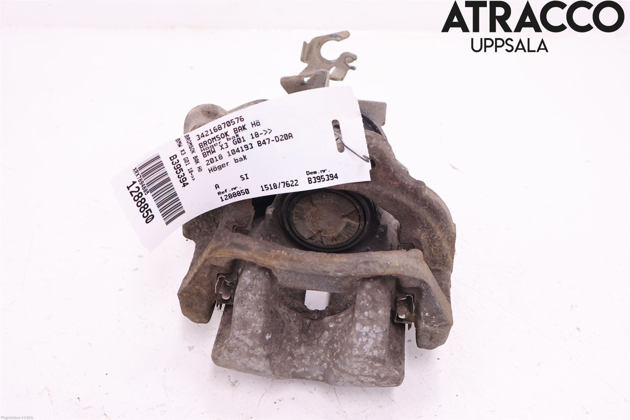 BMW X3 G01 18- Bromsok Bak Höger