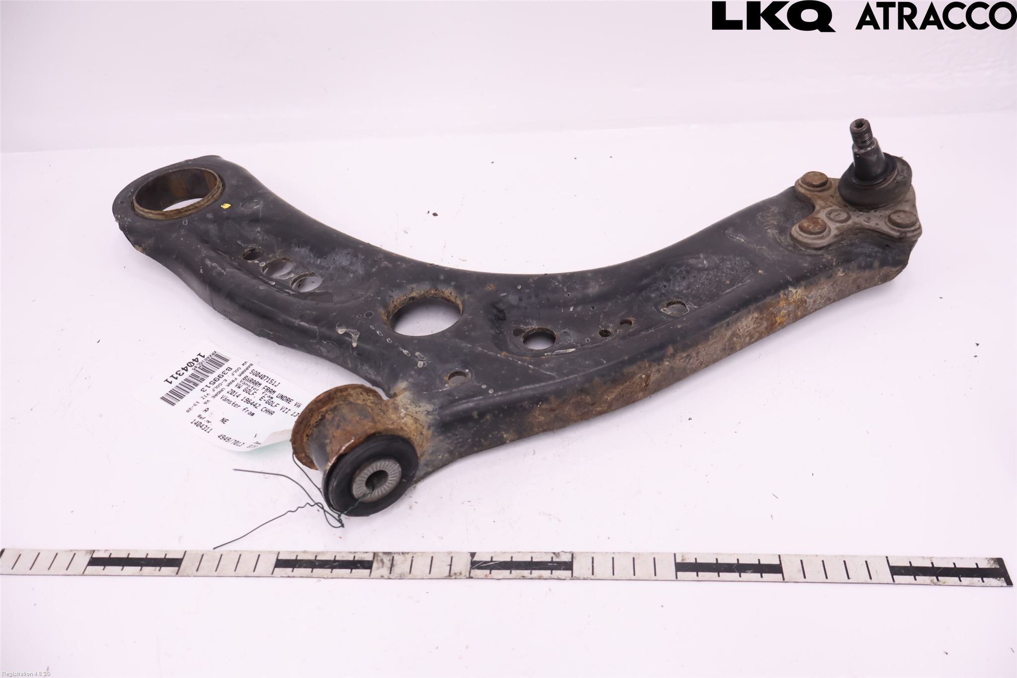 Volkswagen VW GOLF / E-GOLF VII 13-20 Bärarm Fram Undre Vä