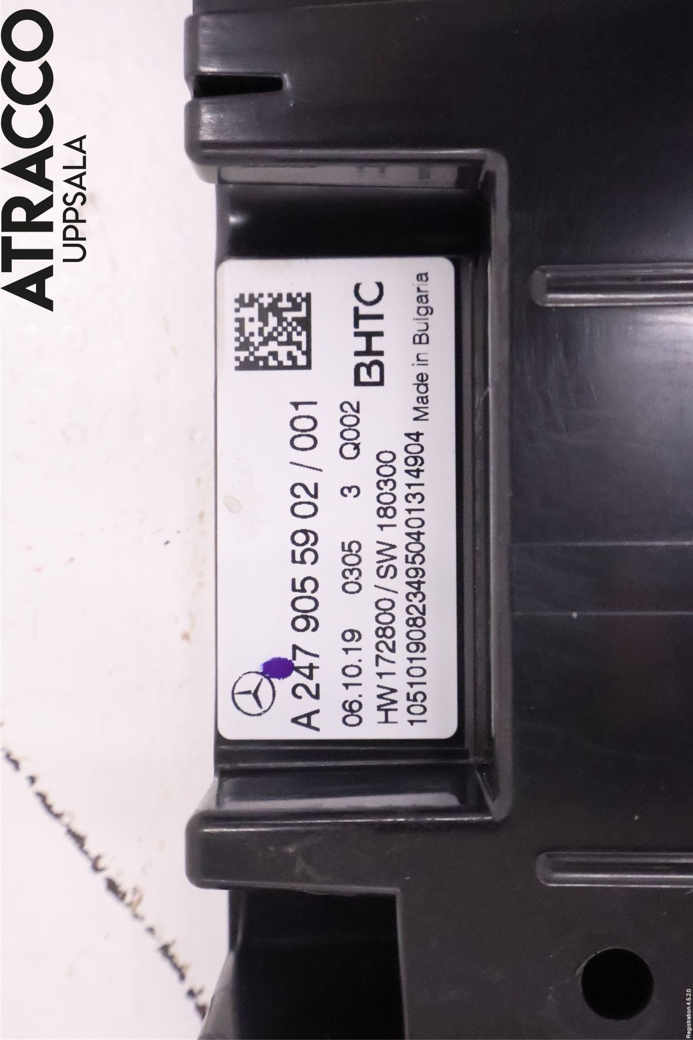 Mercedes-Benz MB A-KLASS (W177) 18- Ac Styrenhet Ac Manöveren