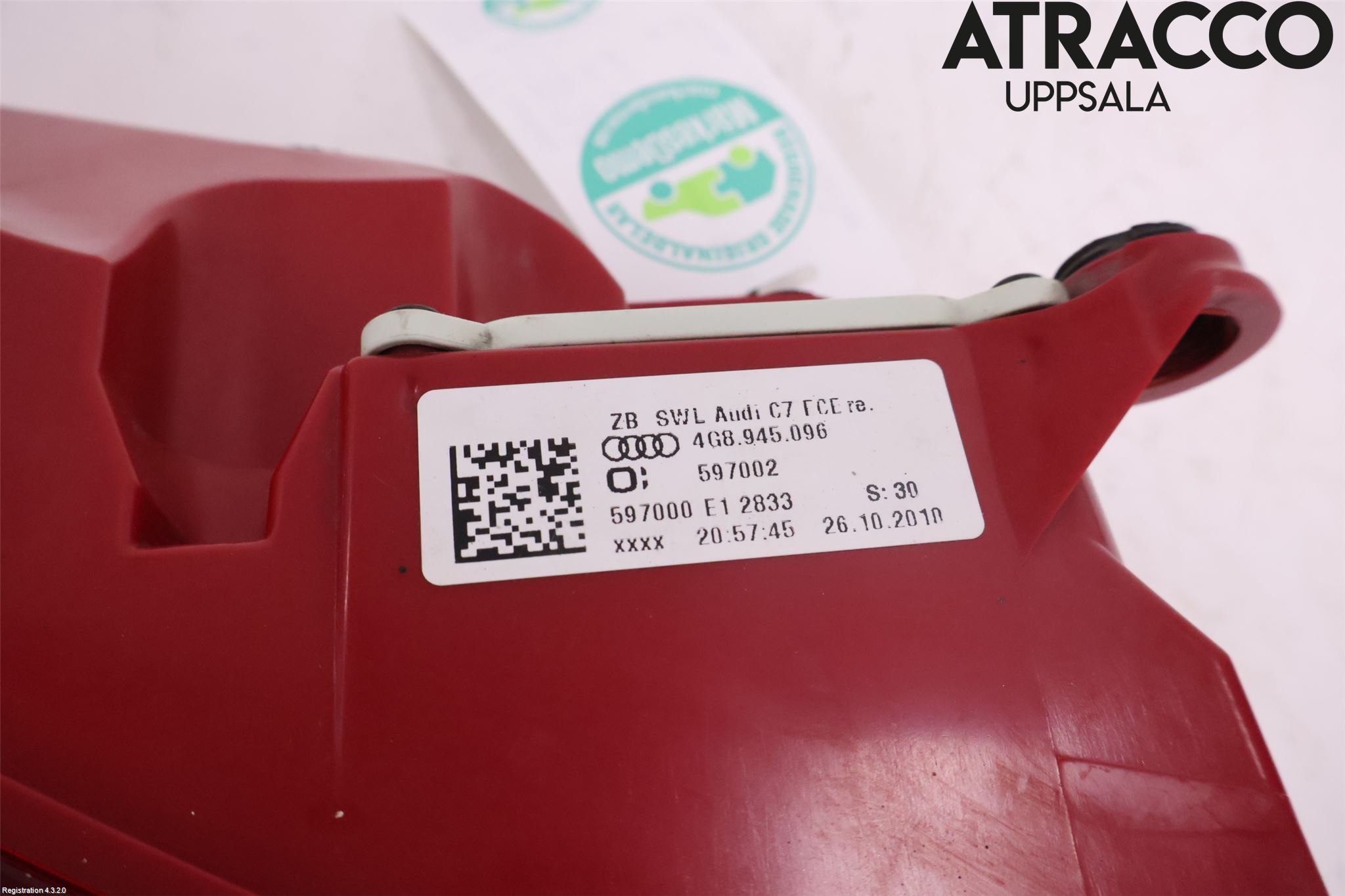 Audi A7/S7 4G 11-17 Bakljus Höger