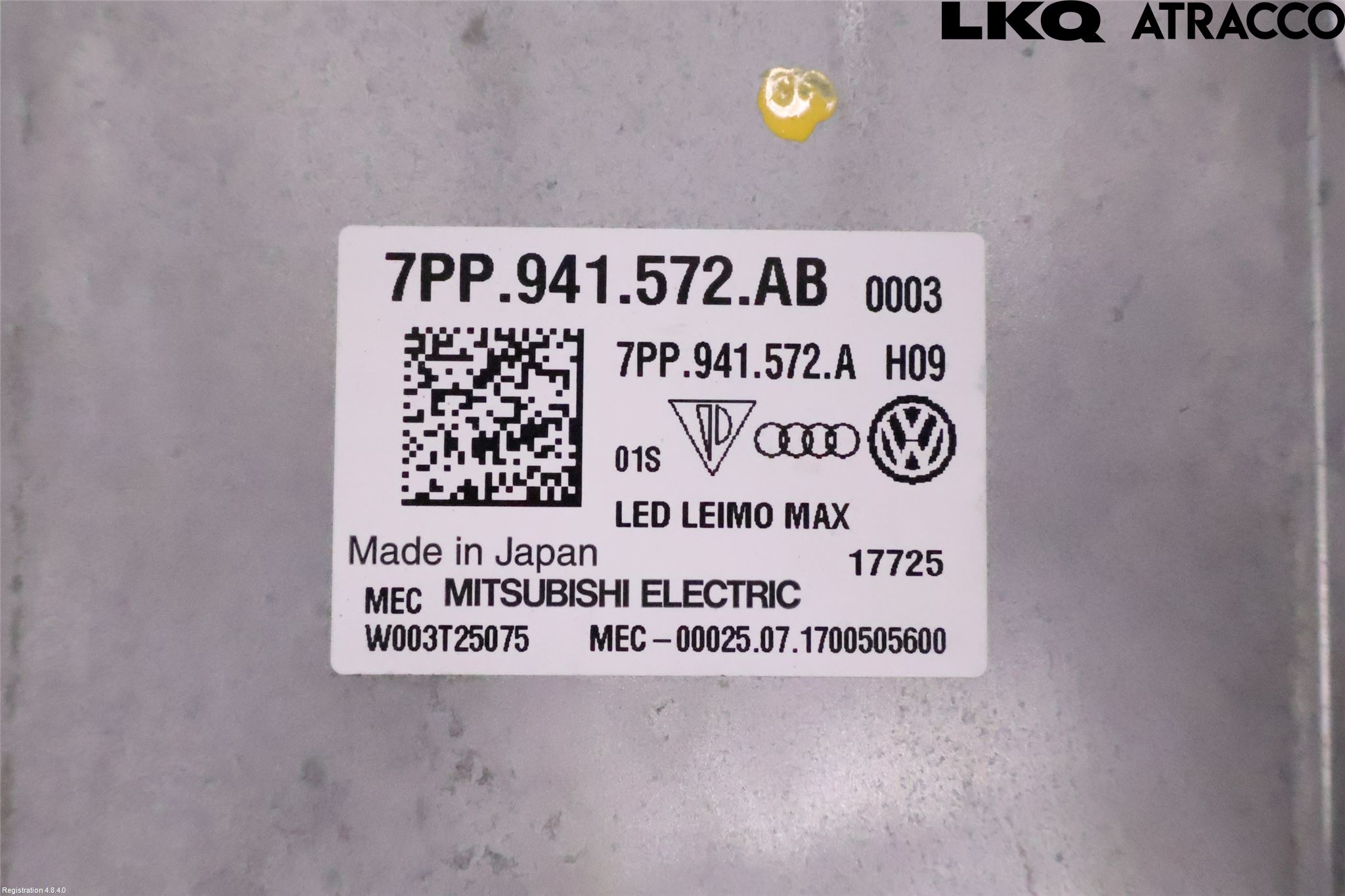 Volkswagen VW PASSAT 15-19 Styrenhet Strålkastare