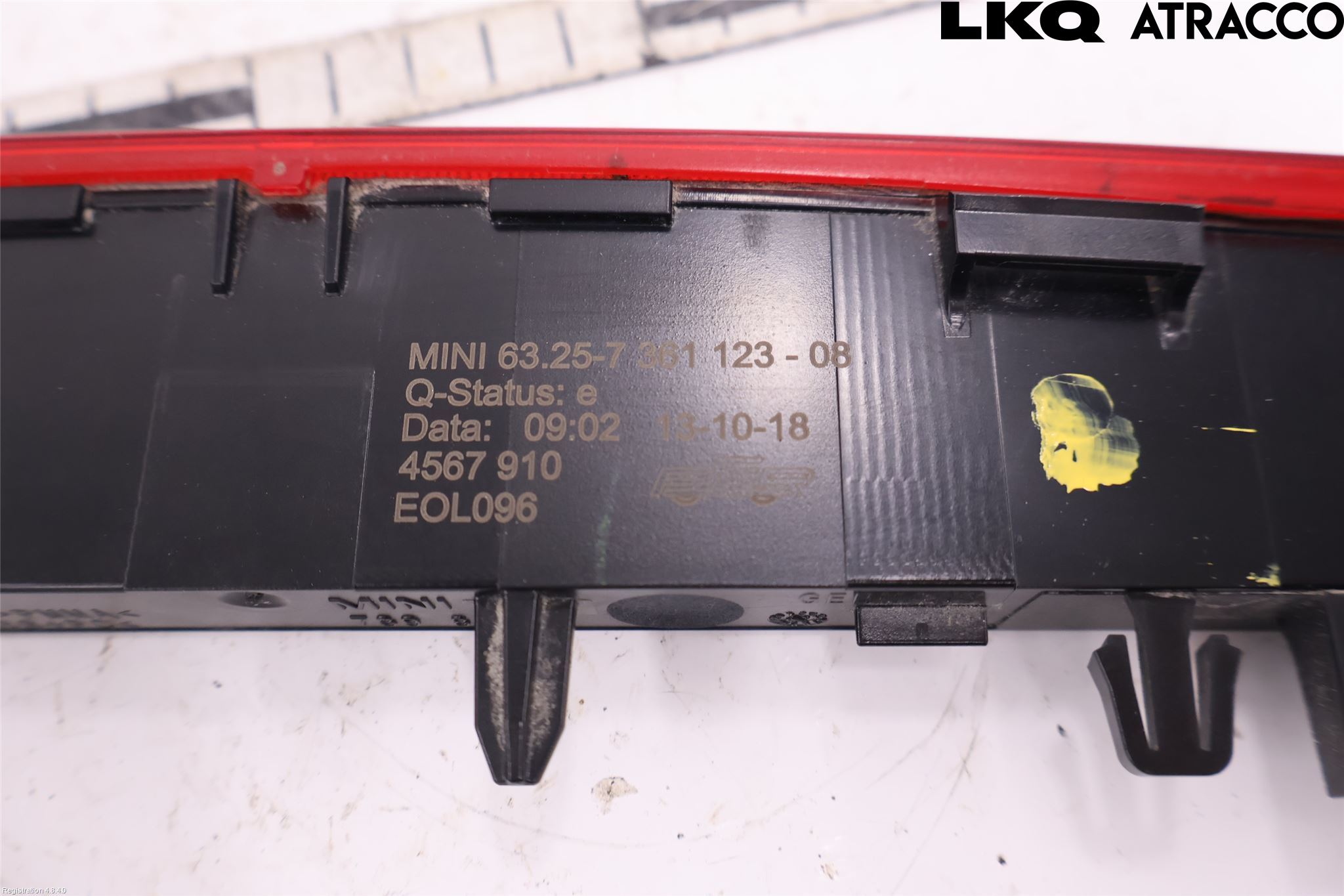 Mini COUNTRYMAN F60 17-23 Bromsljus Bakruta