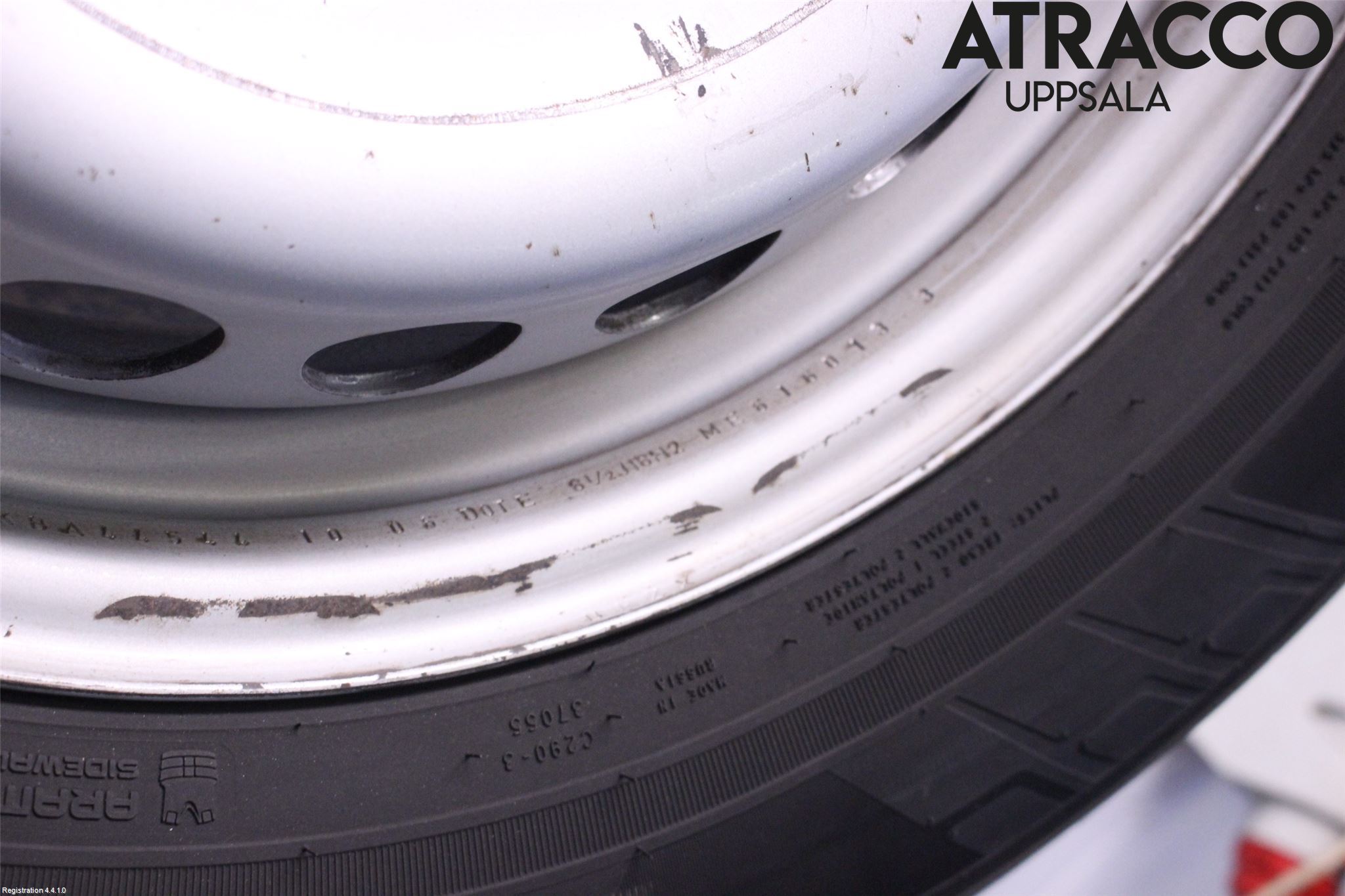 Volkswagen VW CRAFTER 06-16 Sommardäck Plåtfälg 4St