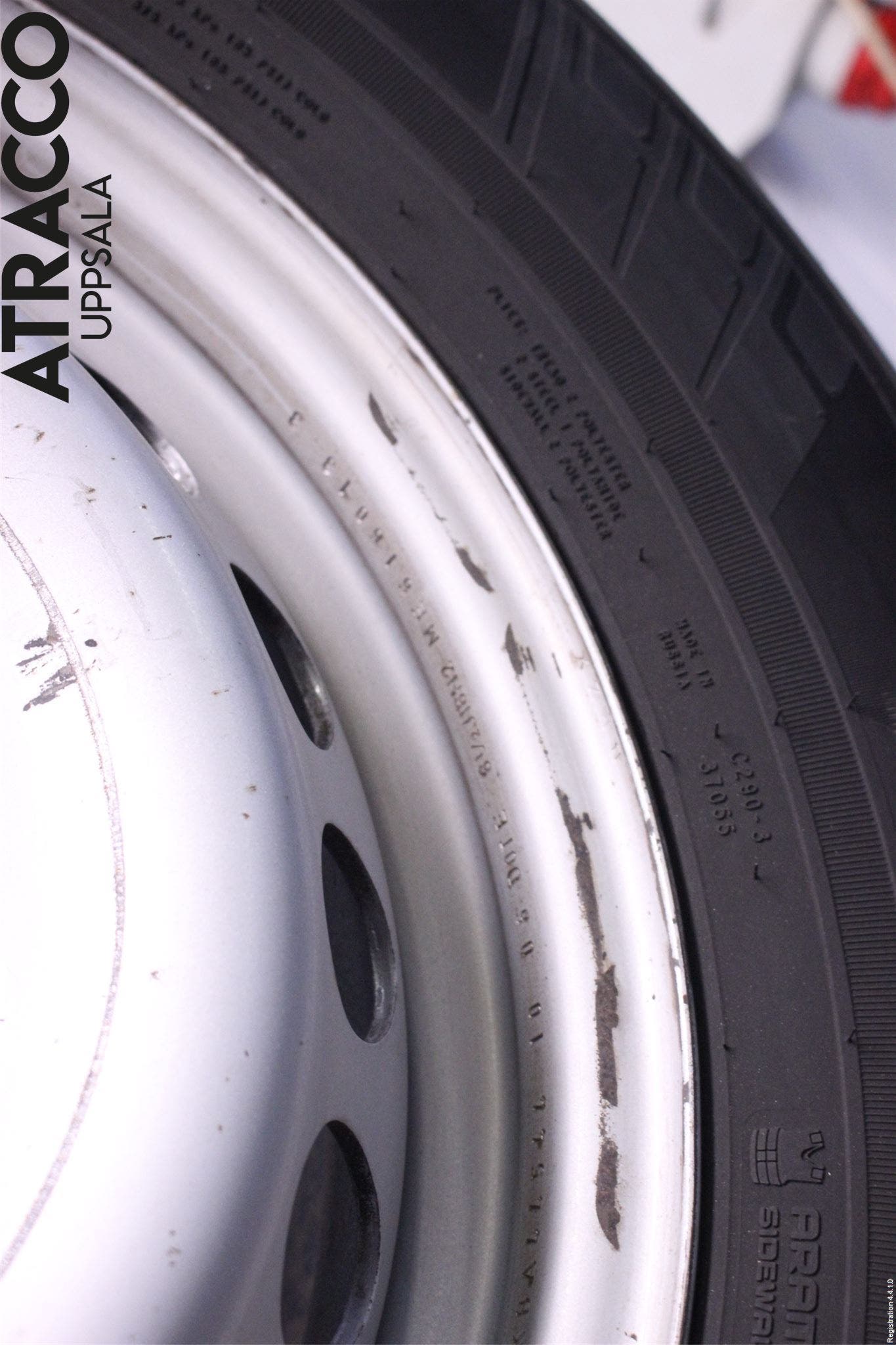 Volkswagen VW CRAFTER 06-16 Sommardäck Plåtfälg 4St