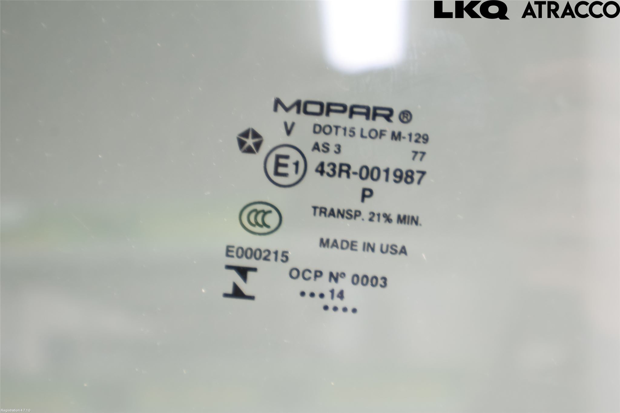 Jeep CHEROKEE Dörruta Bak Höger