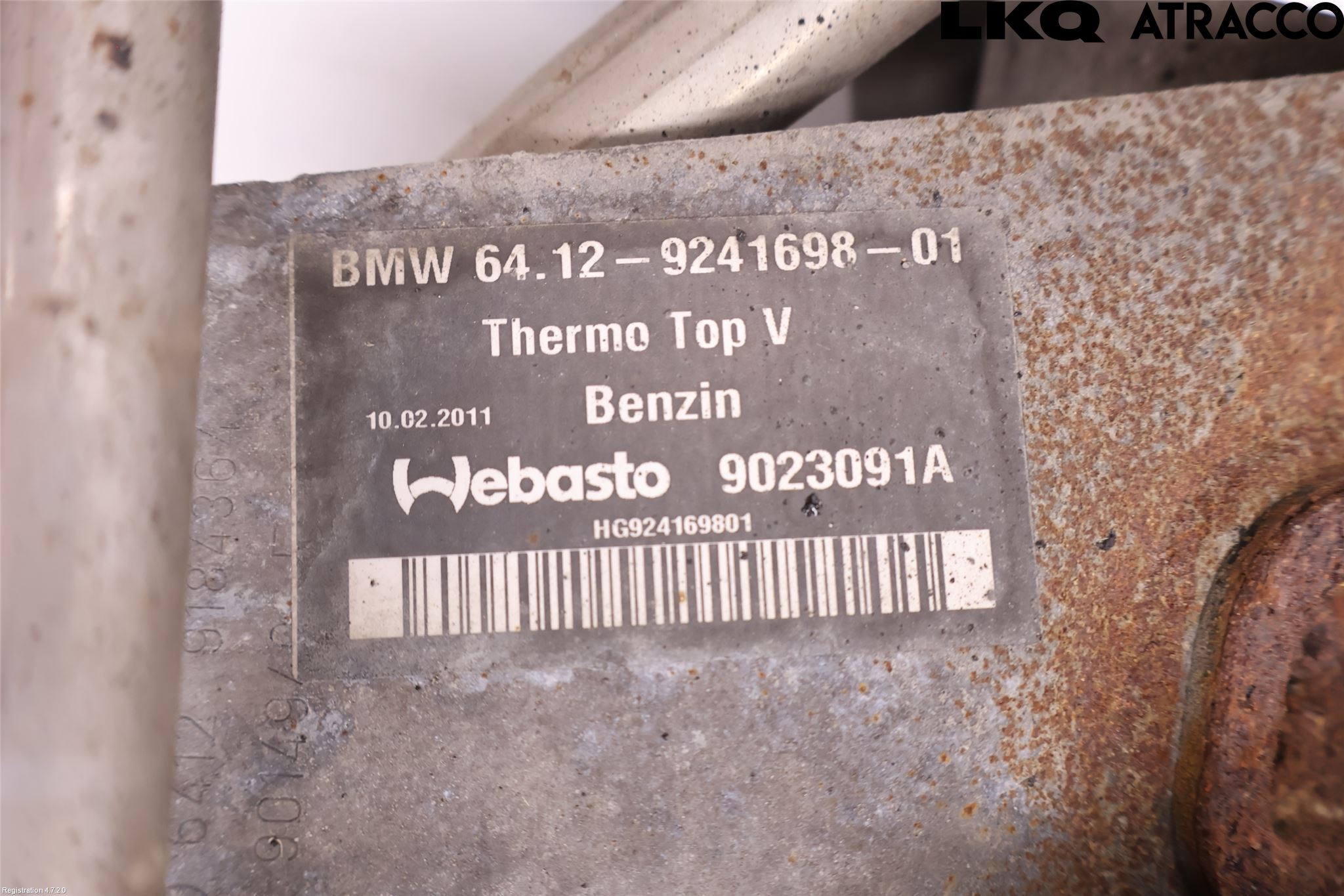 BMW 5 F10/F11/F18 09-17 Bensinvärmare