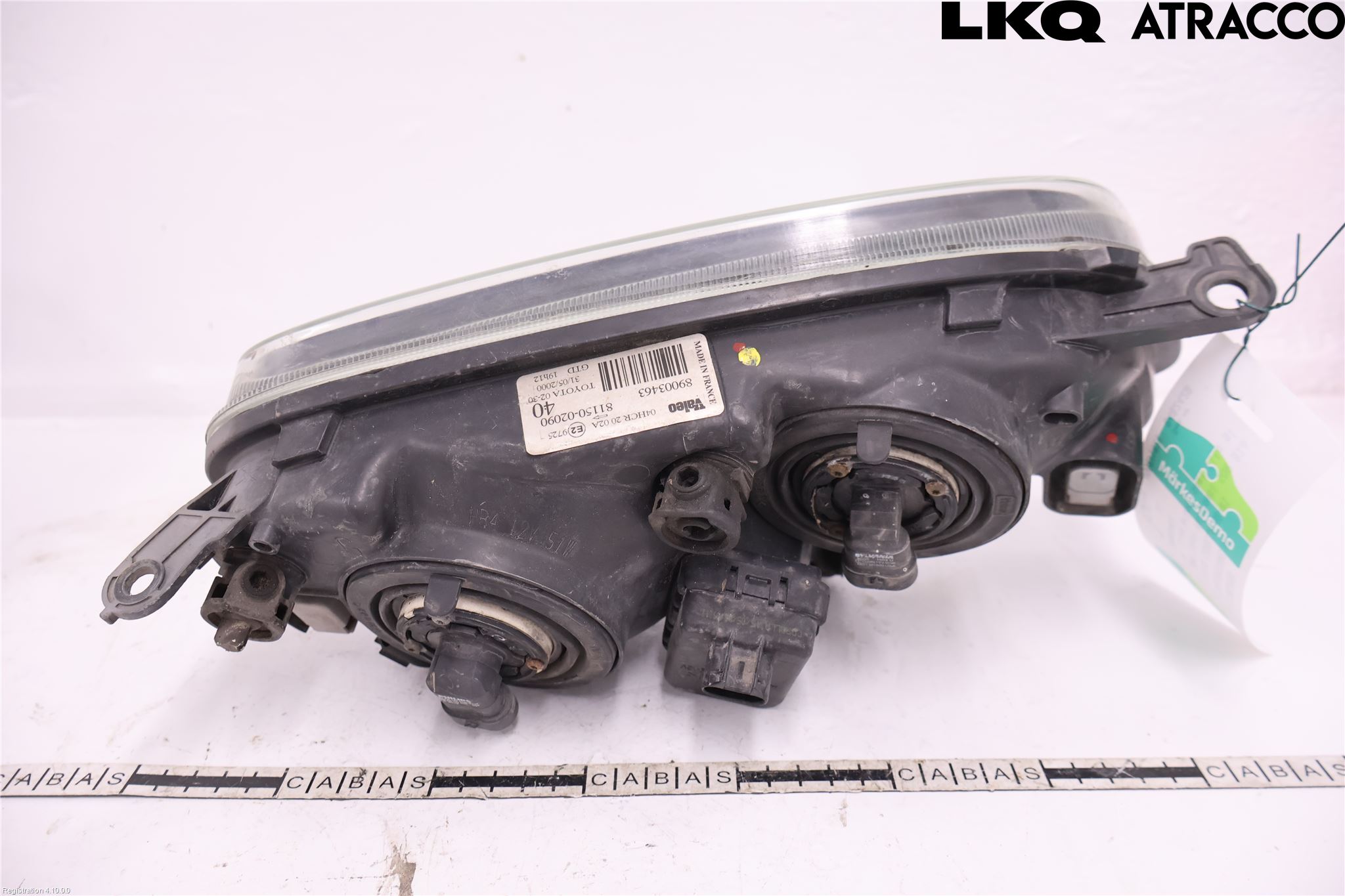 Toyota COROLLA 98-01 Strålkastare Vänster