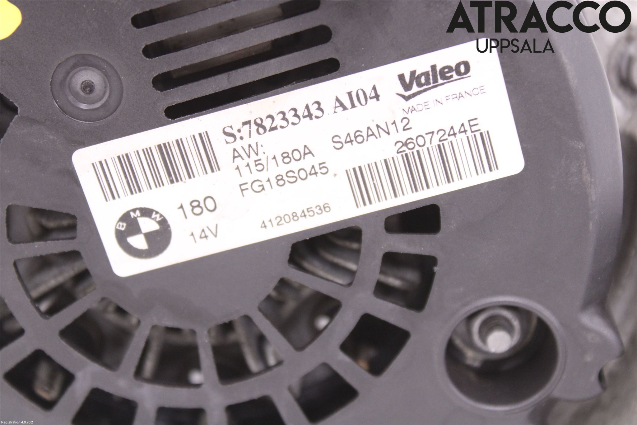 BMW 3 F30/F31/F80 12-19 Generator