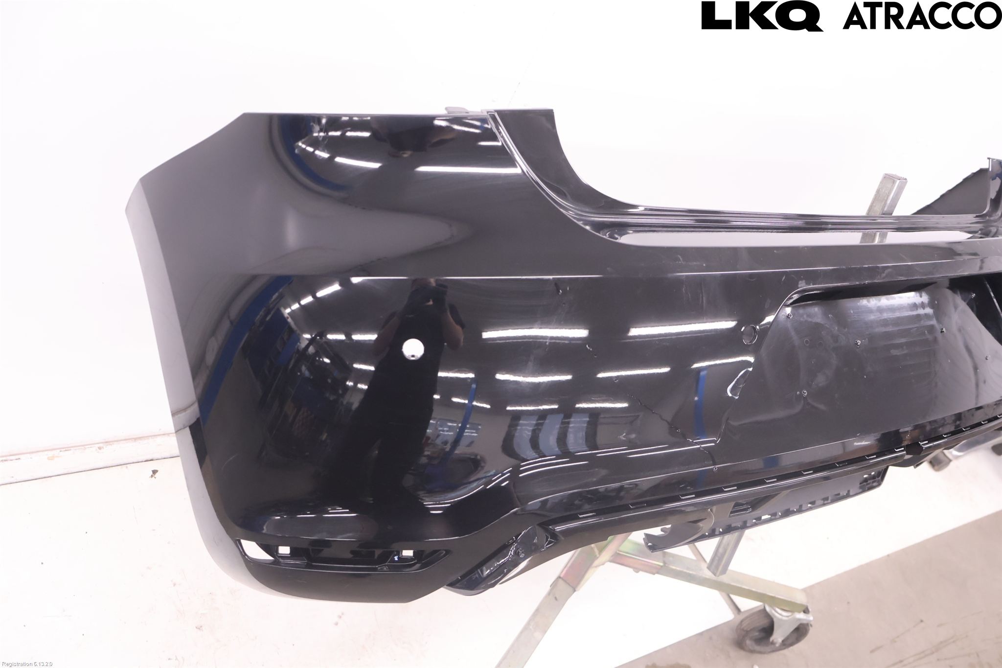 Volkswagen VW POLO 10-17 Stötfångarbeklädnad Bak