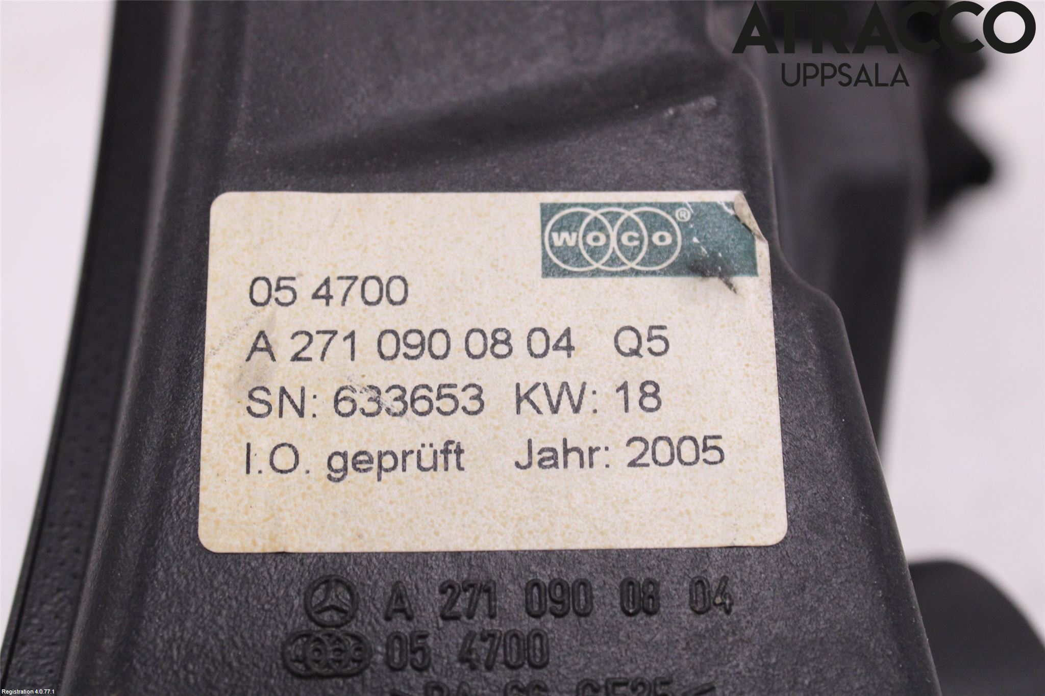 Mercedes-Benz MB CLK (C209) 02-09 Luftrenare Övrigt