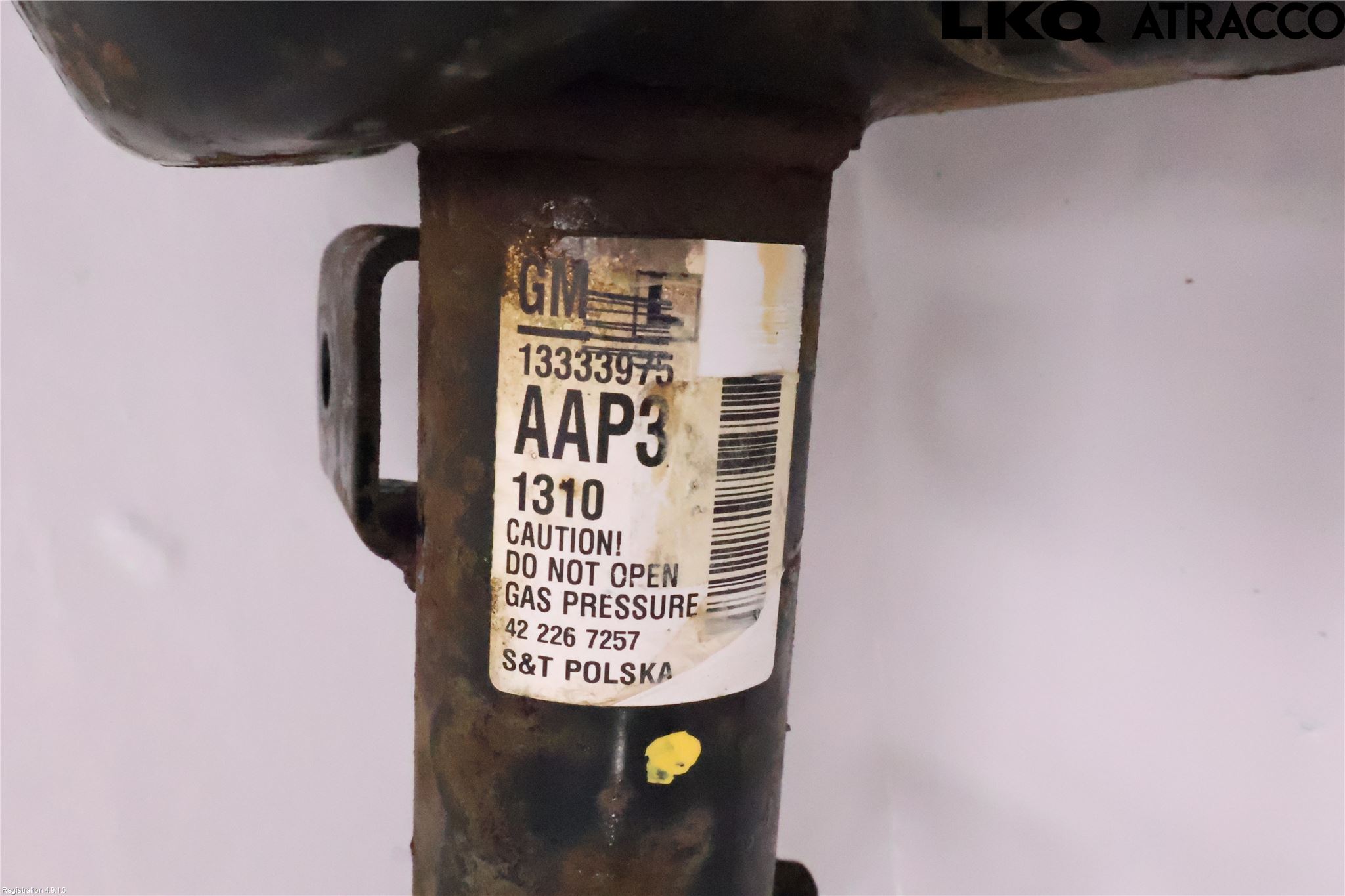Opel ASTRA J 10-15 Fjäderben Fram Vänster