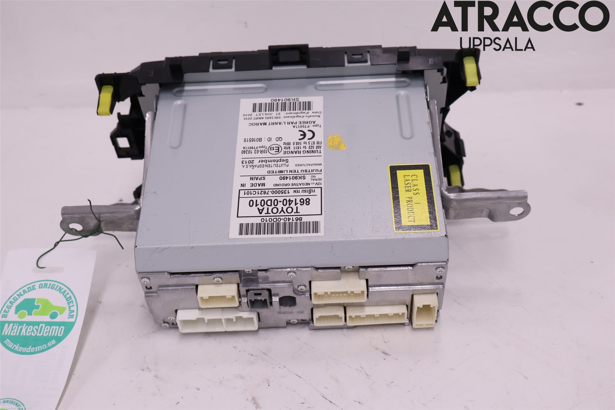 Toyota YARIS XP130 12-14 Cd Radio - Multimediapanel