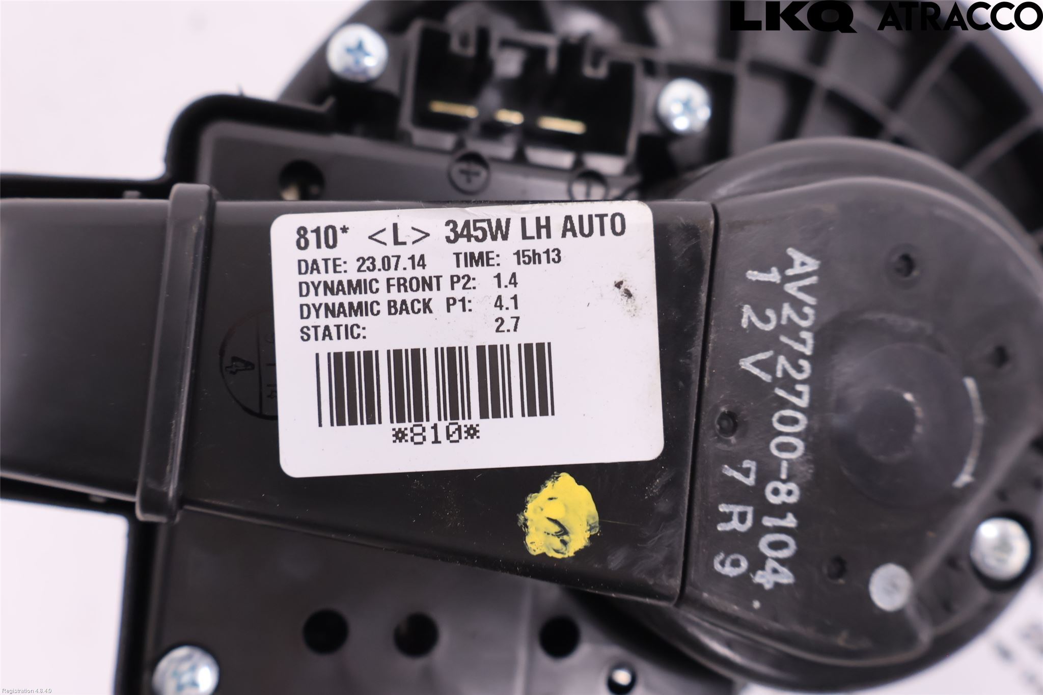 Toyota AVENSIS 09-15 Värmefläkt