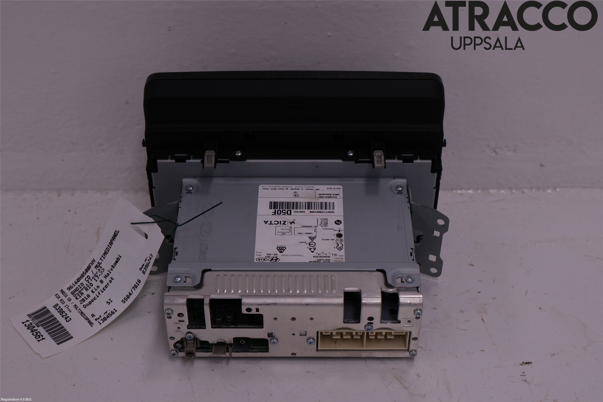 Kia RIO 17- Cd Radio - Multimediapanel