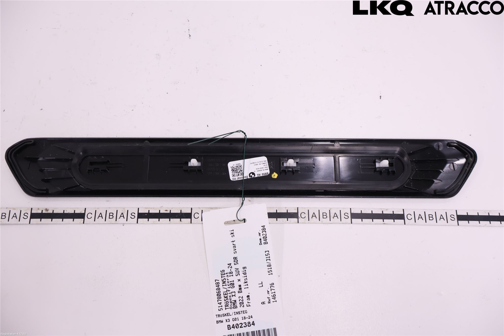 BMW X3 G01 18- Inr Tröskel-Insteg