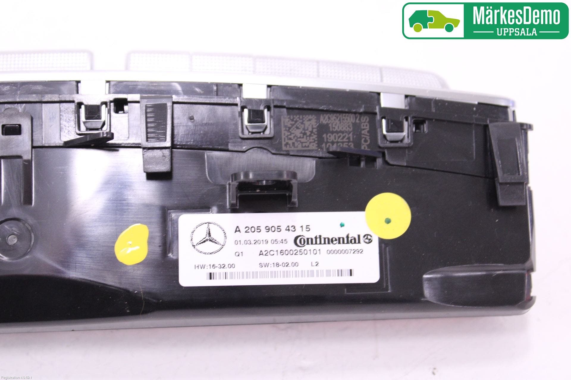 Mercedes-Benz MB C-KLASS (W205) 14-21 Ac Styrenhet Ac Manöveren