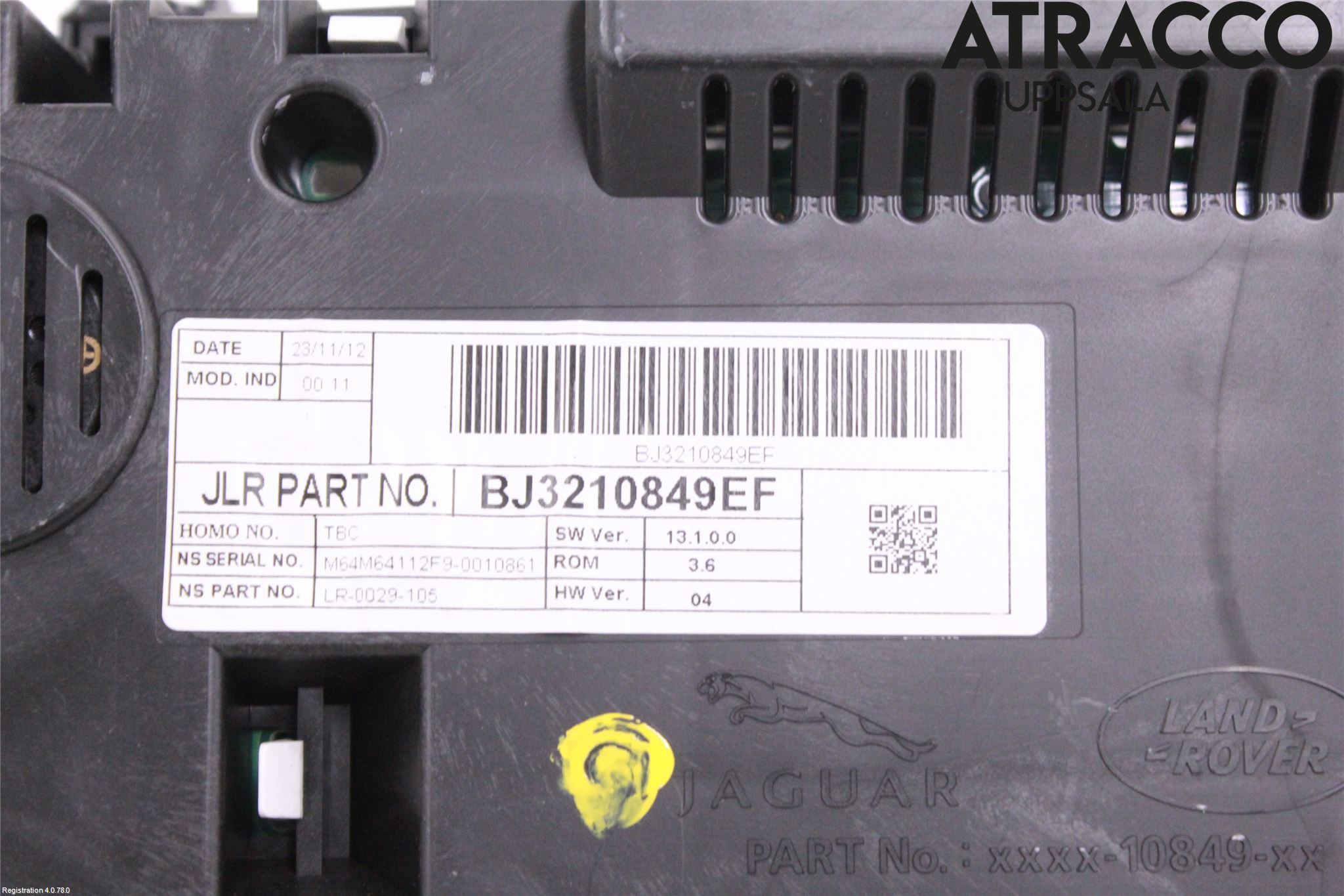 Landrover LAND ROVER RANGE ROVER EVOQUE (L538) 11-18 Instrument Komb