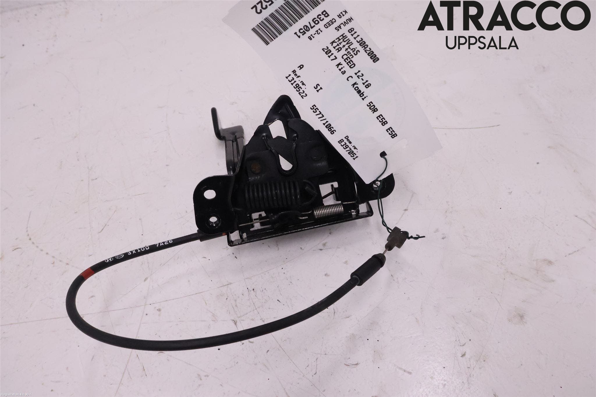 Kia CEED 12-18 Huvlås