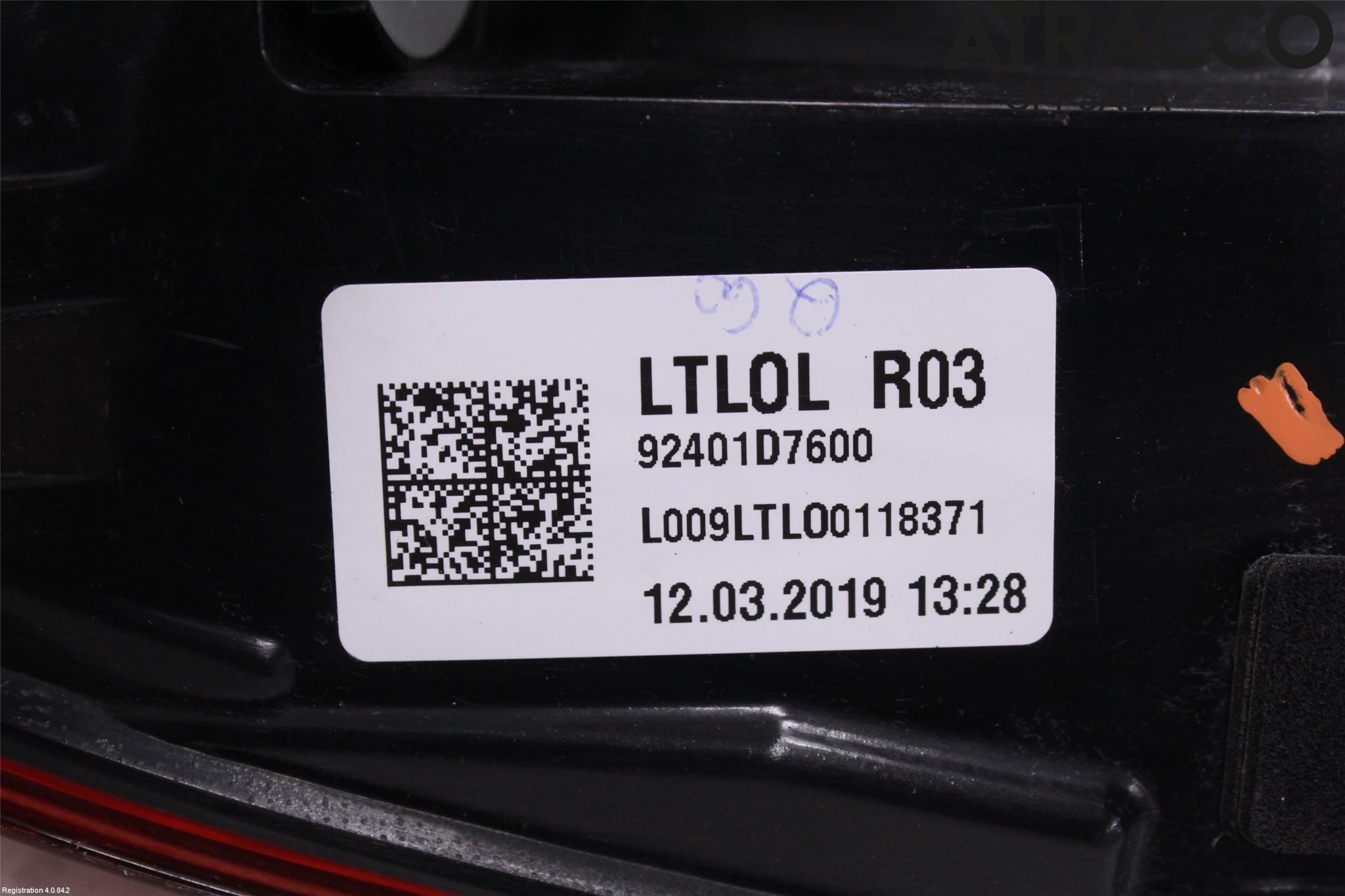 Hyundai TUCSON 05- Bakljus Vänster