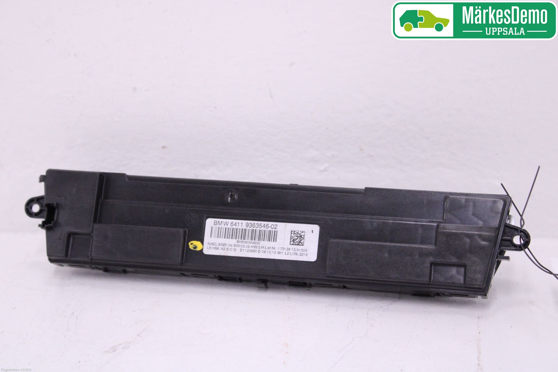 BMW 3 F30/F31/F80 12-19 Ac Styrenhet Ac Manöveren