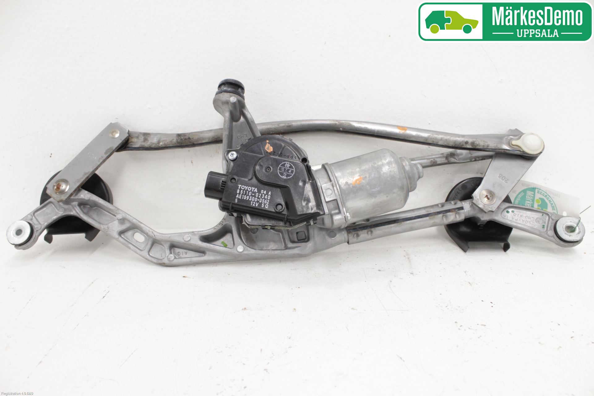 Toyota AURIS 13-19 Torkarmotor Vindruta