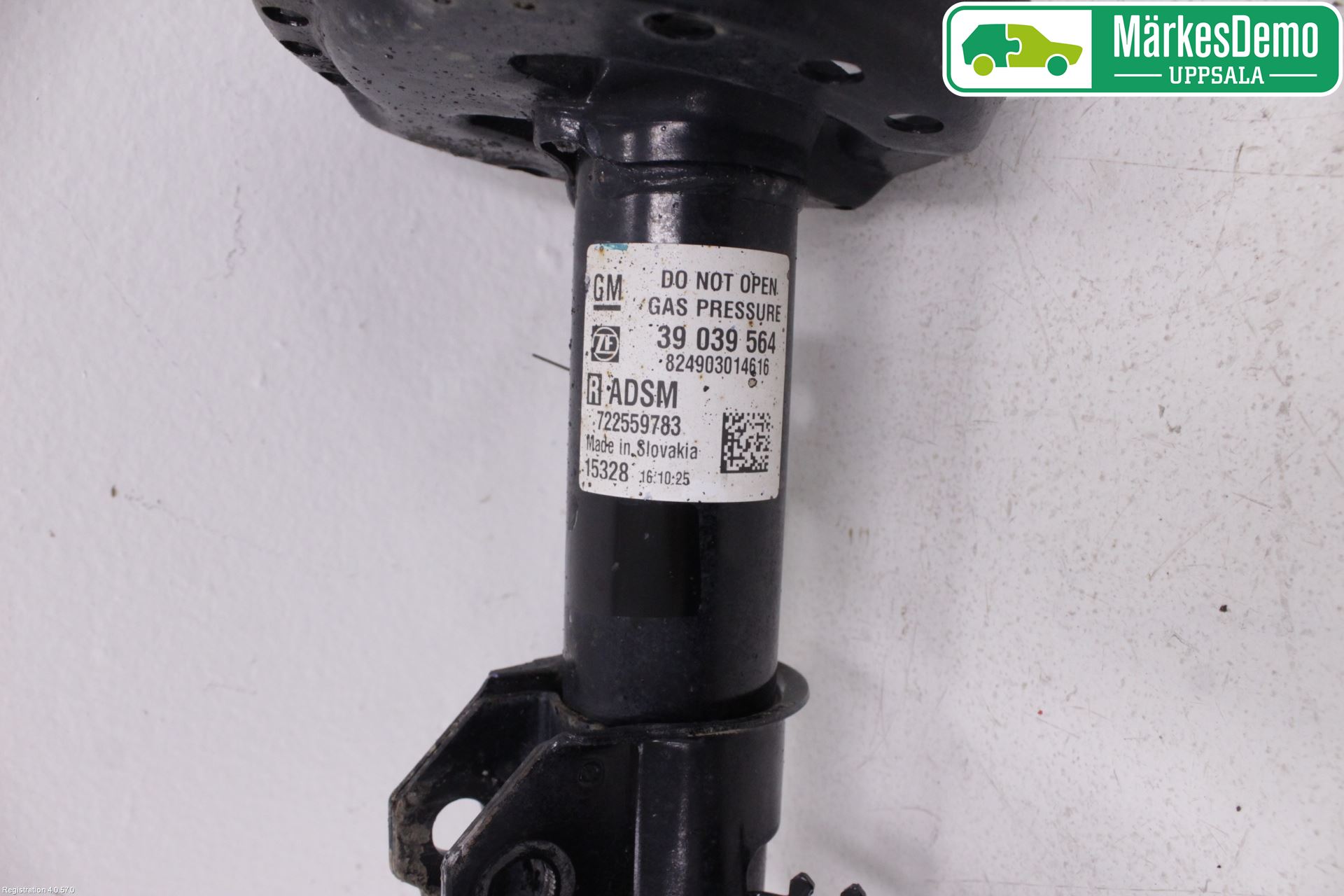 Opel ASTRA K 16-22 Fjäderben Fram Höger