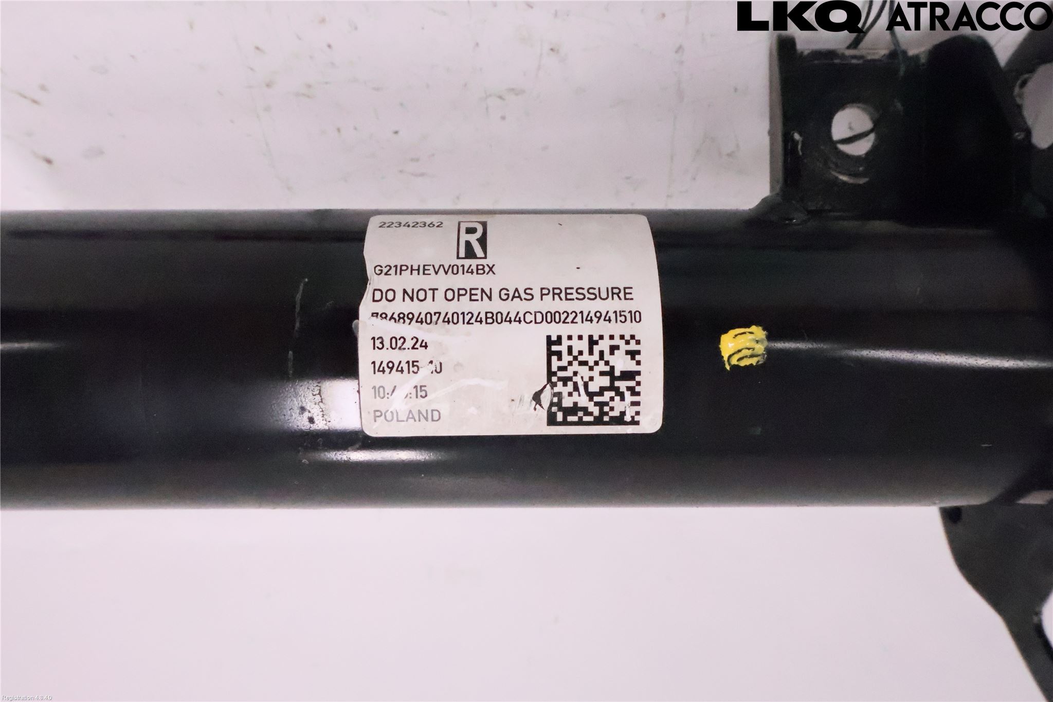 BMW 3 G20/G21/G80/G81 19- Fjäderben Fram Höger