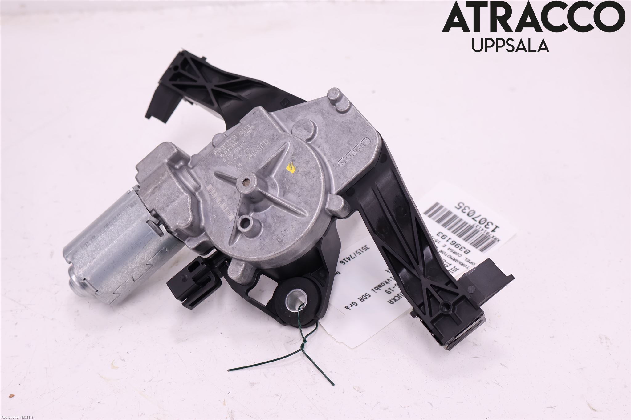Opel CORSA E 15-19 Torkarmotor Baklucka