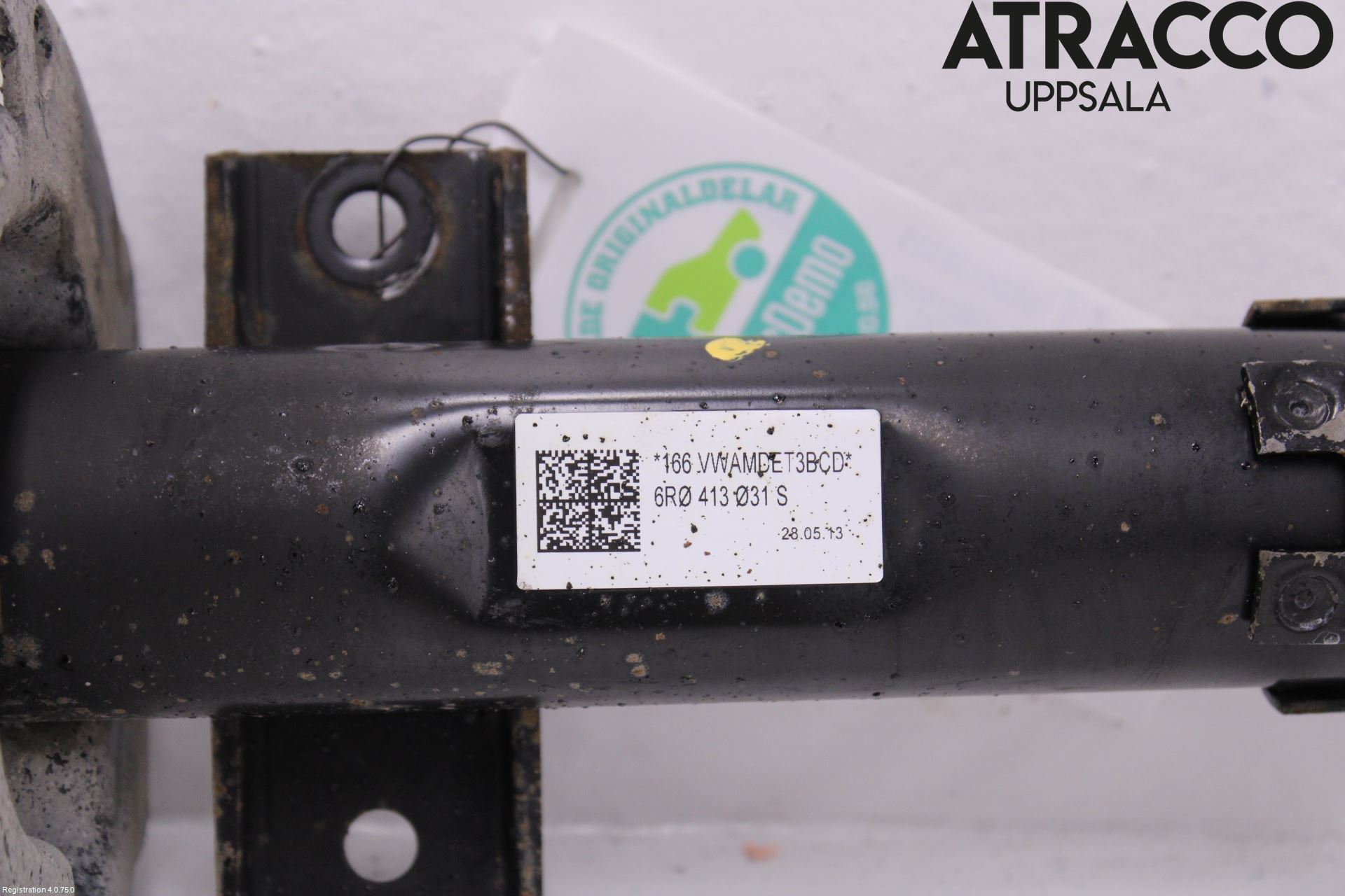 Audi A1/S1 11-18 Fjäderben Fram Vänster