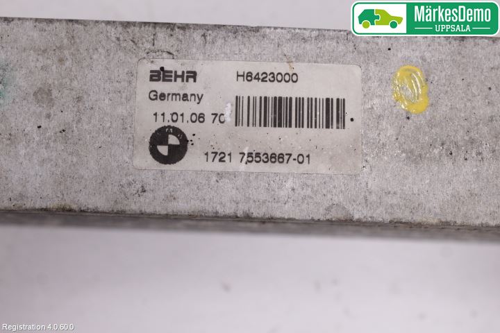 BMW 7 E65/66    00-08 Oljekylare Motor