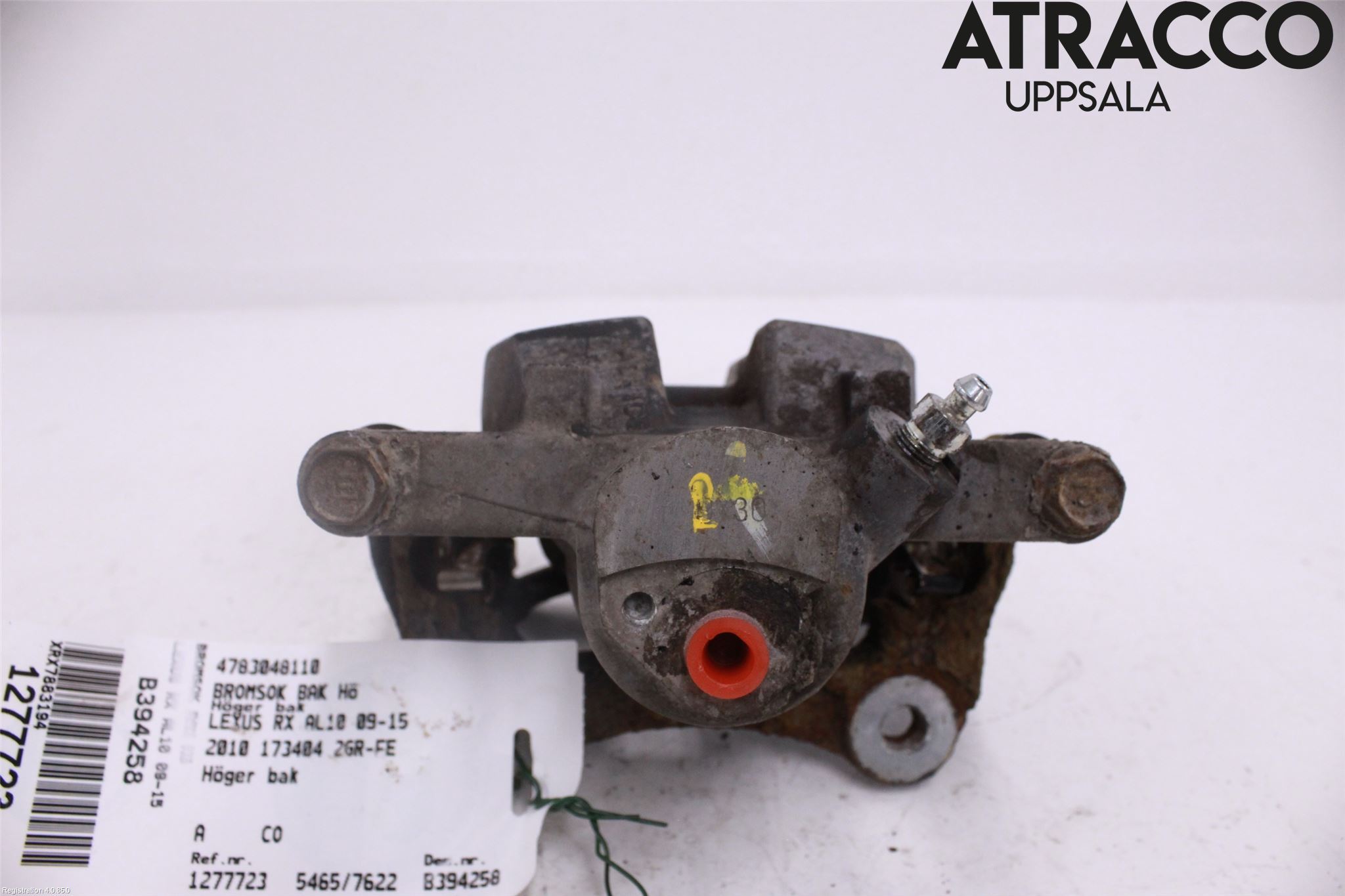 Lexus RX AL10 09-15 Bromsok Bak Höger