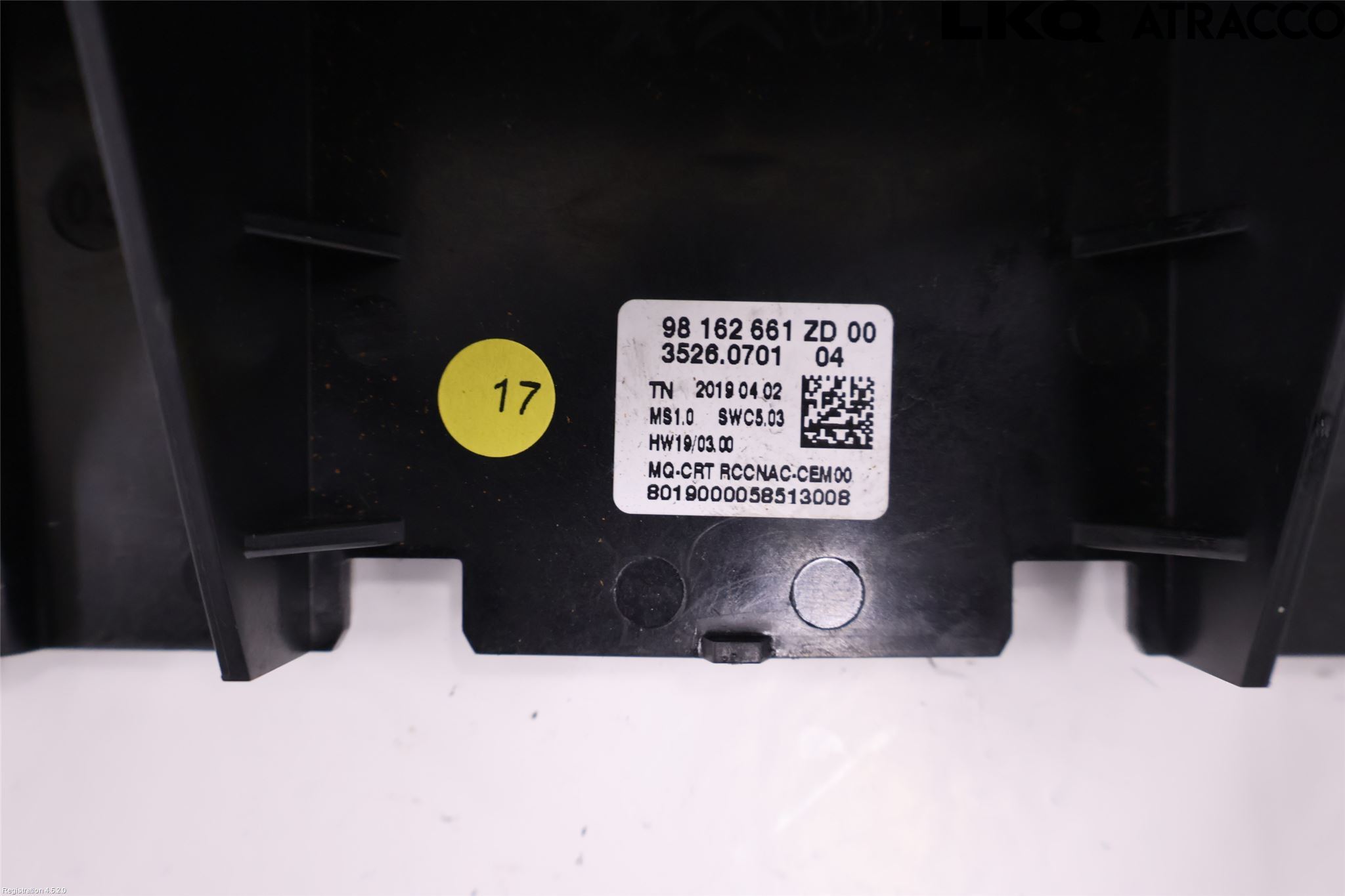 Citroen BERLINGO/E-BERLINGO 19- Bildskärm