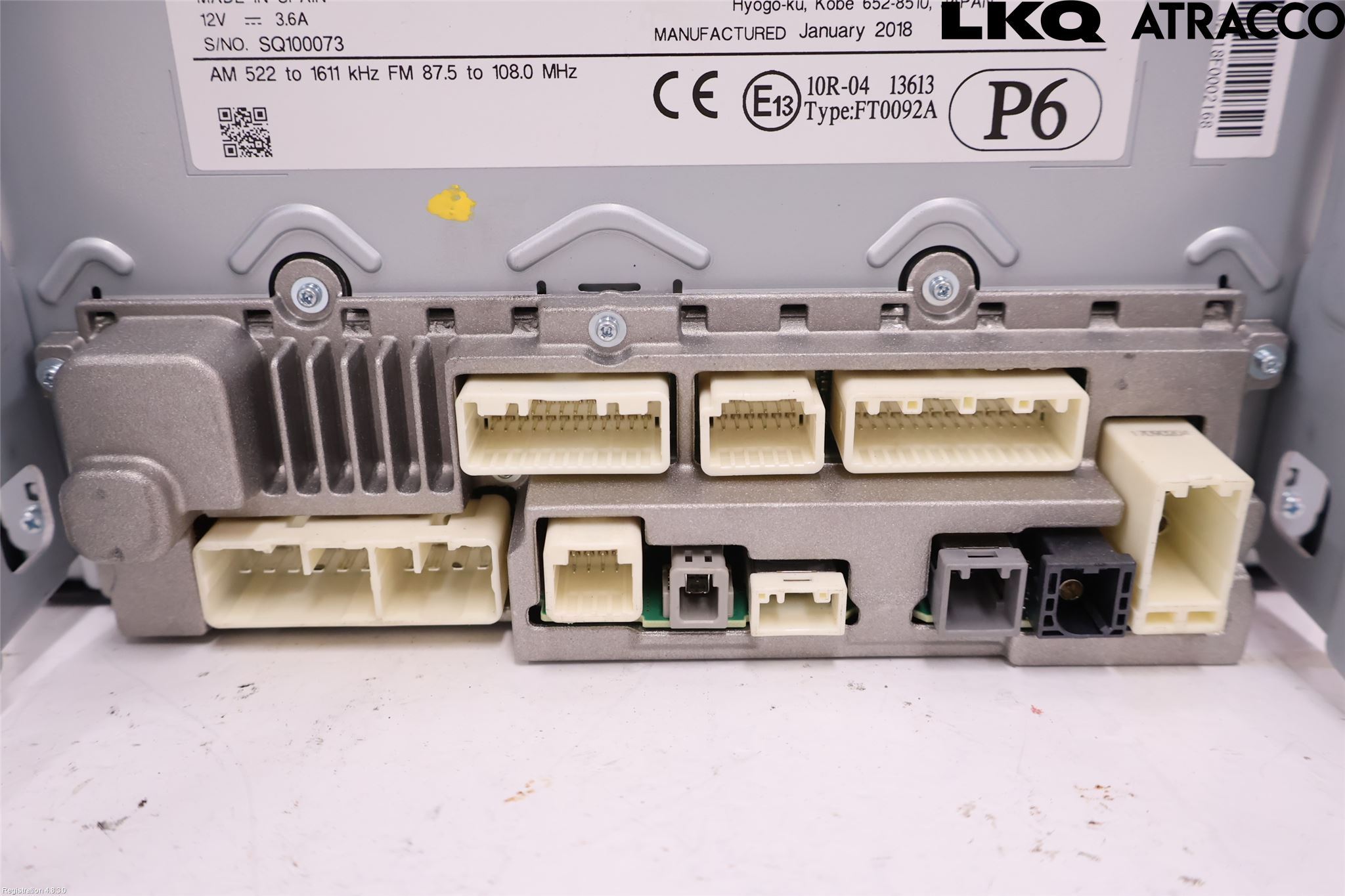 Toyota PRIUS (ZVW50) 16-21 Cd Radio - Multimediapanel