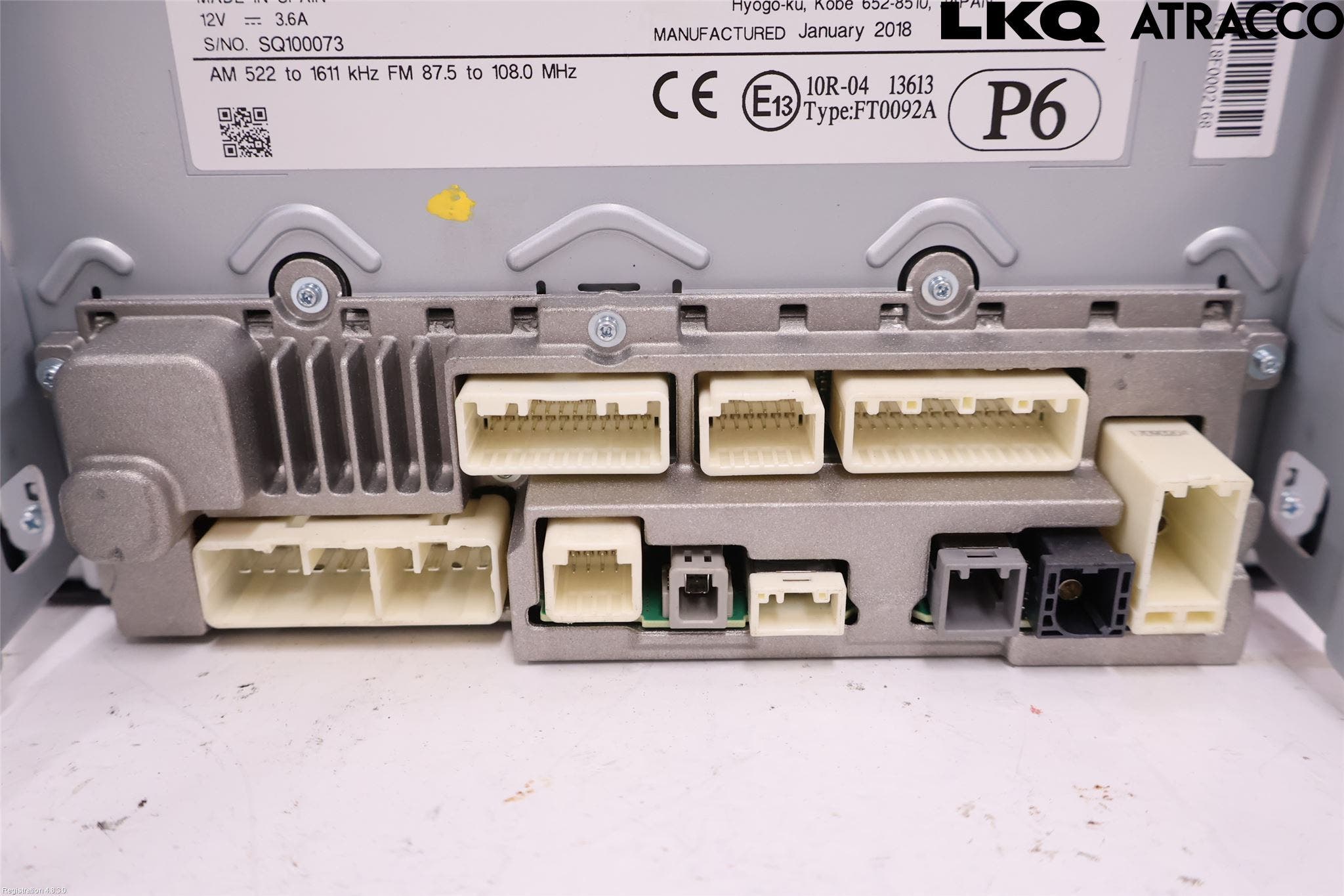 Toyota PRIUS (ZVW50) 16-21 Cd Radio - Multimediapanel