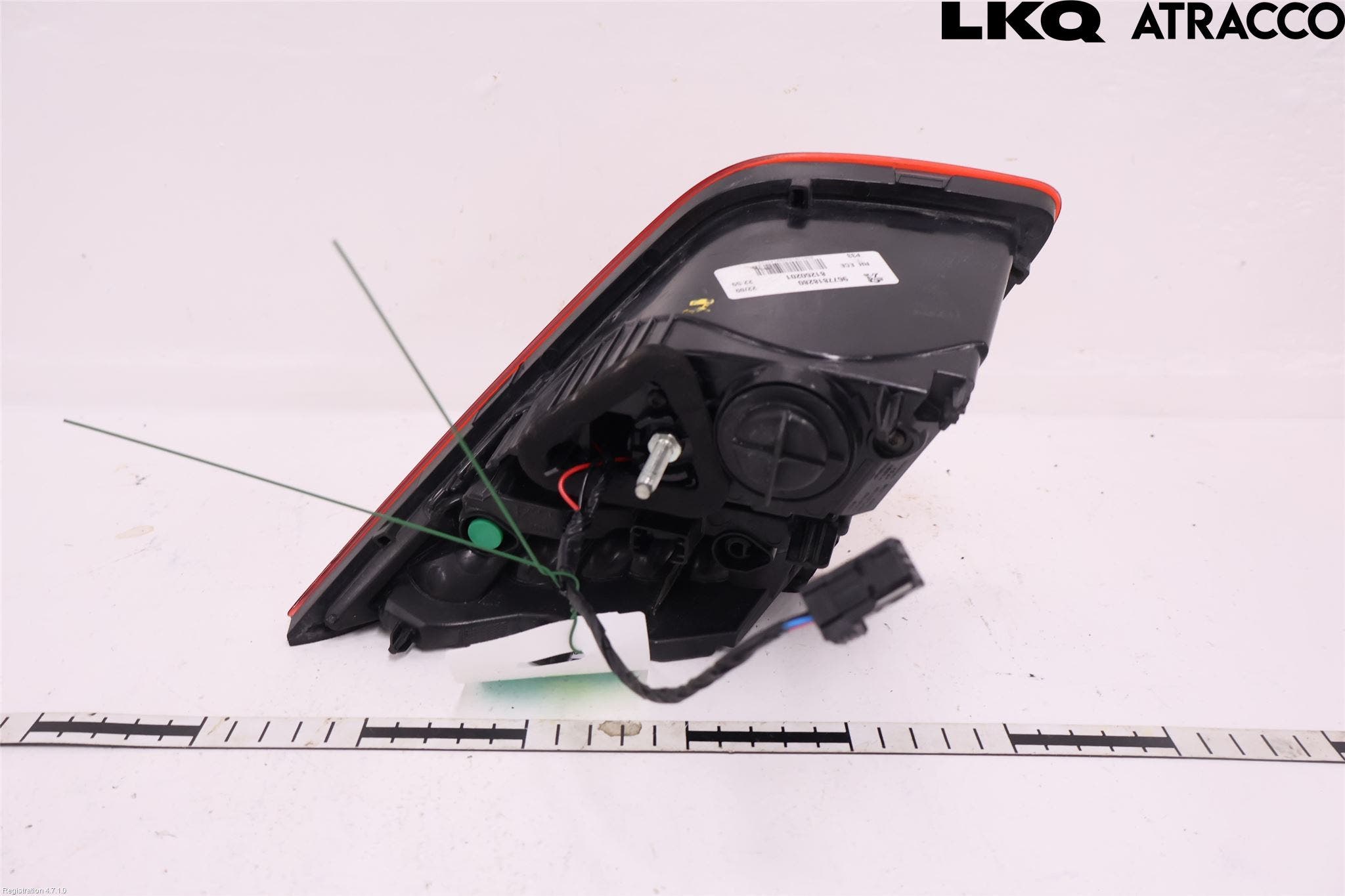 Peugeot 308 14-21 Bakljus Lucka Hö