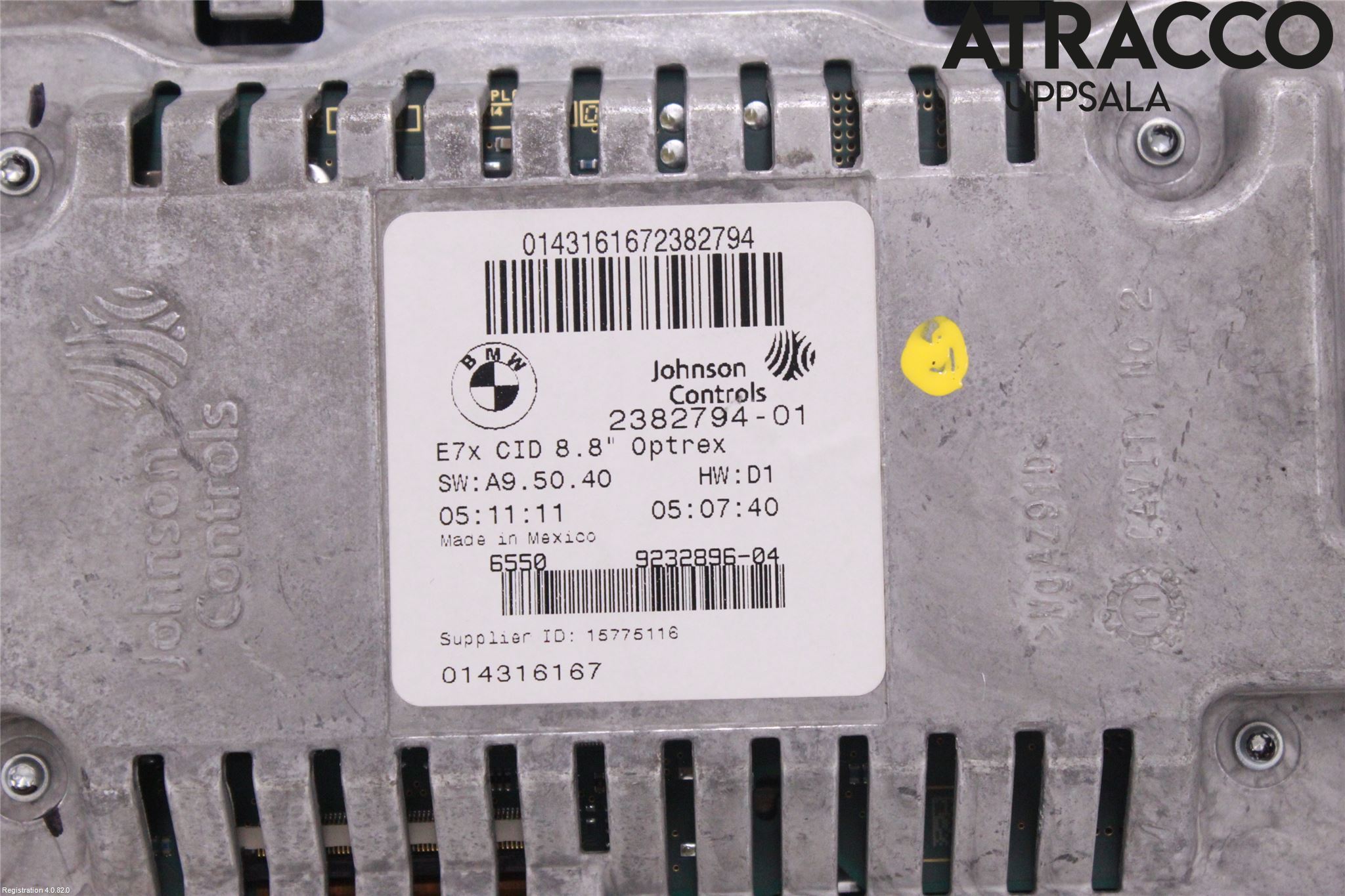 BMW X6 E71/E72   08-14 Bildskärm